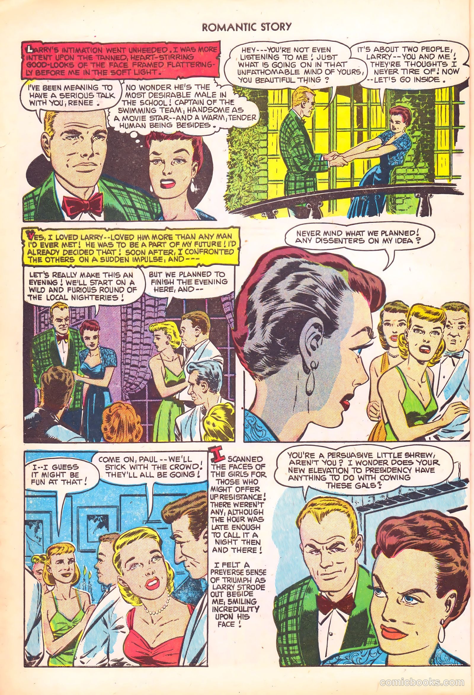 Romantic Story #16 (1952) — page 6 of 36