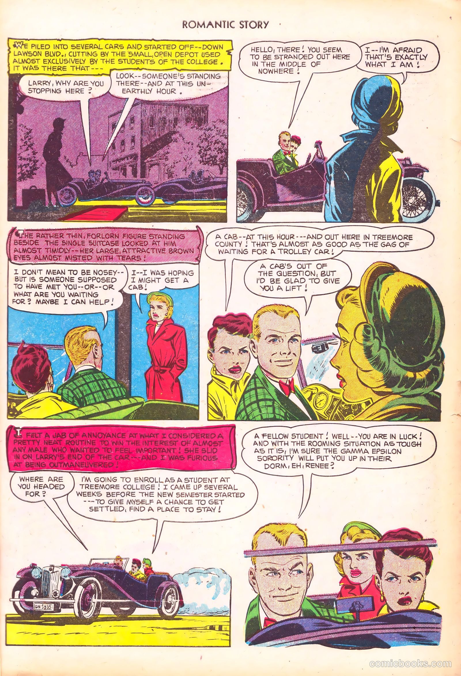 Romantic Story #16 (1952) — page 7 of 36