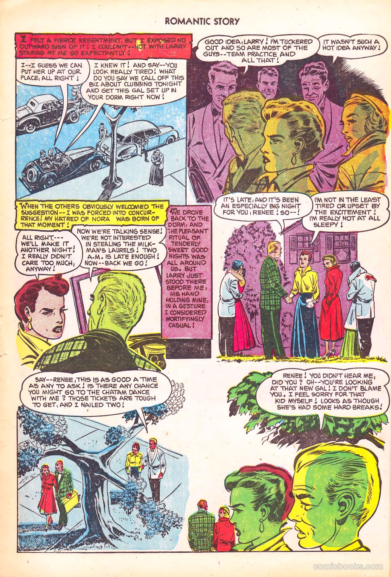 Romantic Story #16 (1952) — page 8 of 36