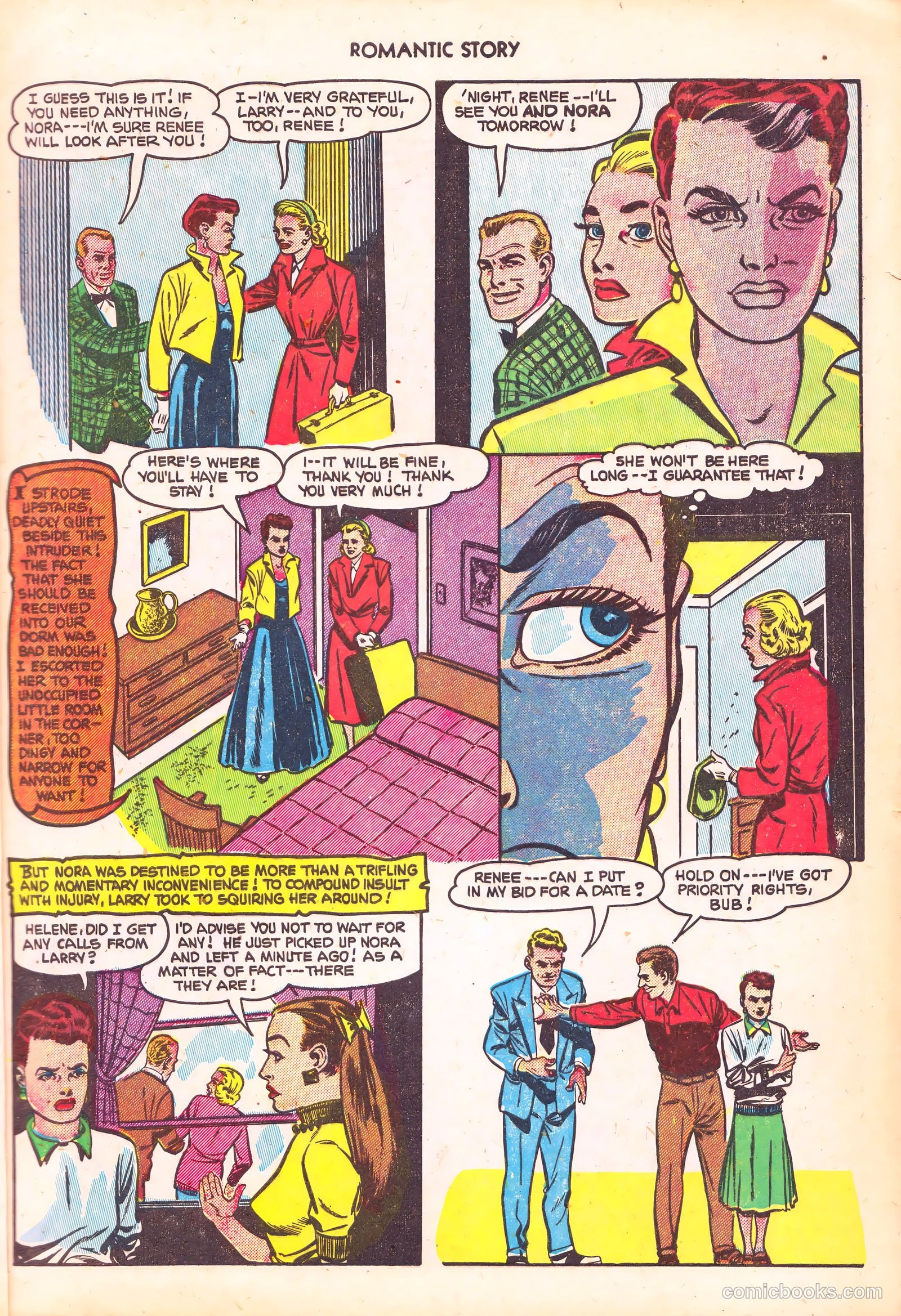 Romantic Story #16 (1952) — page 9 of 36