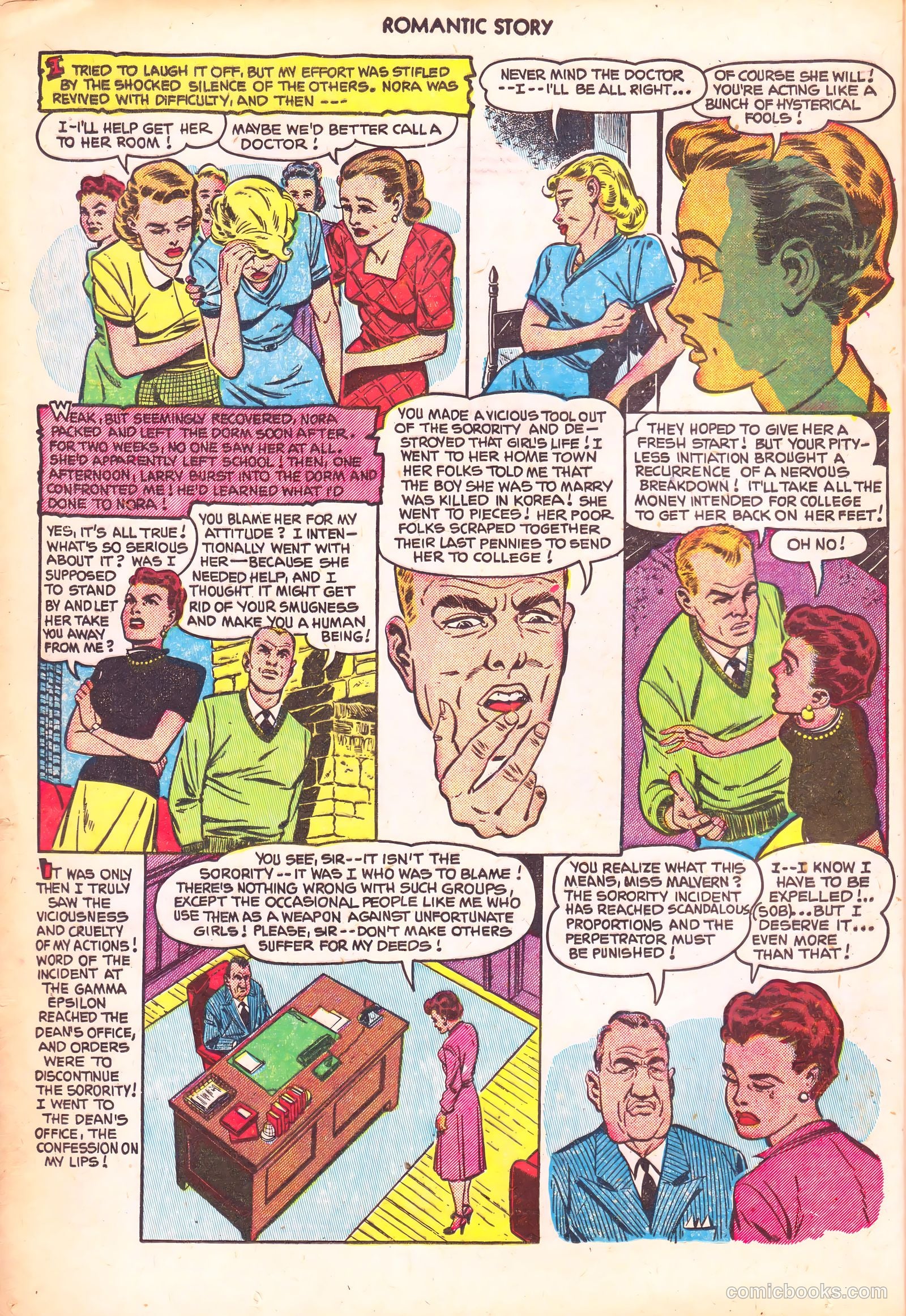 Romantic Story #16 (1952) — page 12 of 36