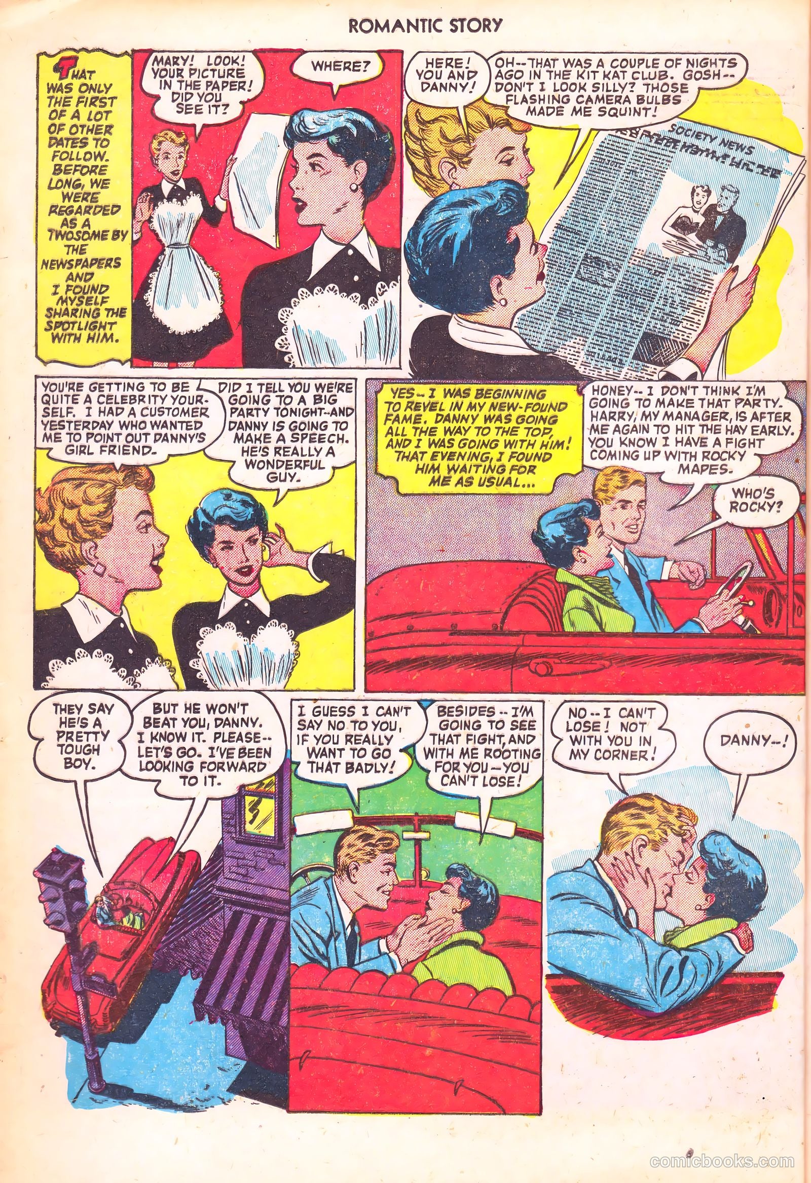 Romantic Story #16 (1952) — page 16 of 36