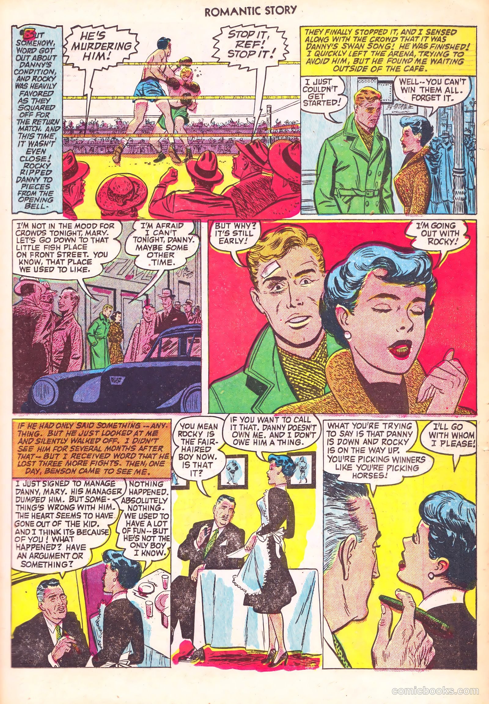Romantic Story #16 (1952) — page 19 of 36