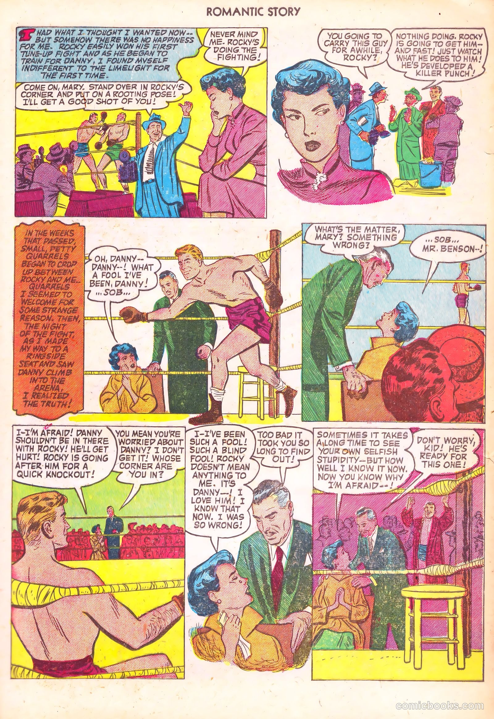 Romantic Story #16 (1952) — page 21 of 36