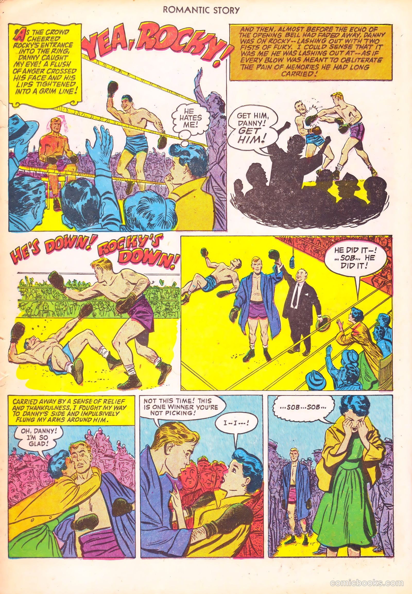 Romantic Story #16 (1952) — page 22 of 36