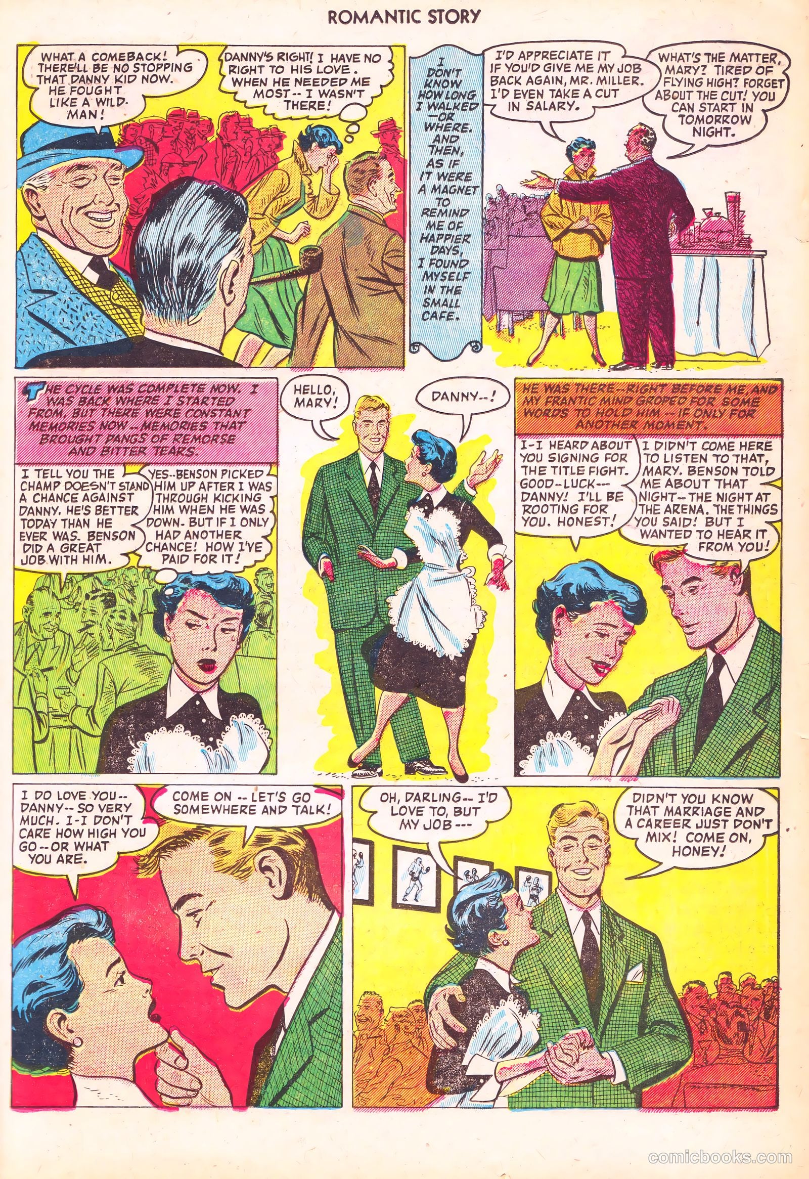 Romantic Story #16 (1952) — page 23 of 36