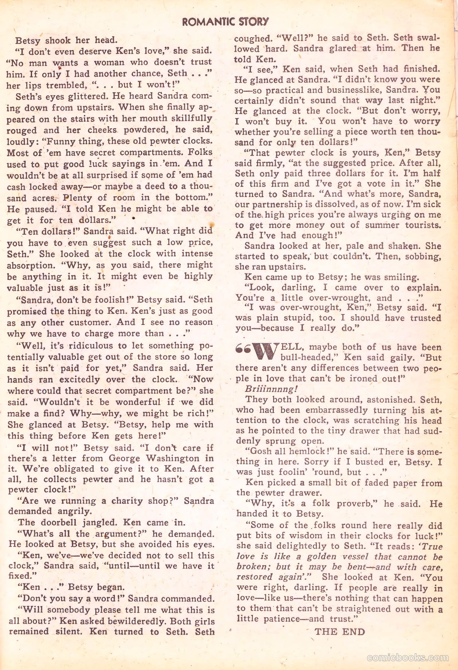 Romantic Story #16 (1952) — page 25 of 36
