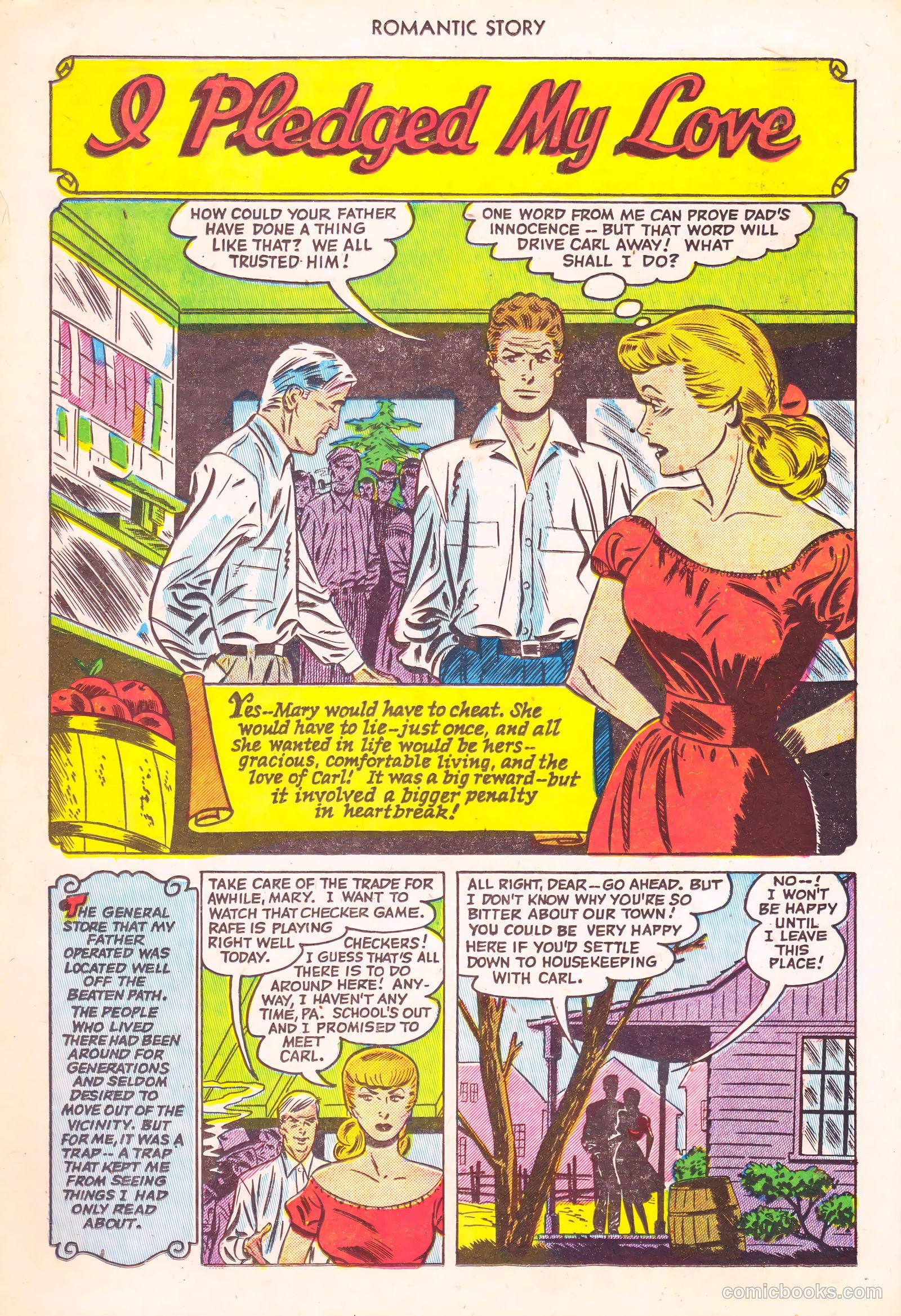 Romantic Story #16 (1952) — page 26 of 36