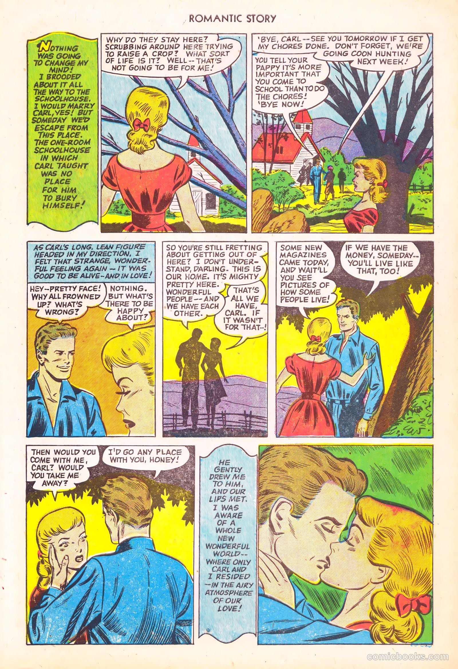 Romantic Story #16 (1952) — page 27 of 36