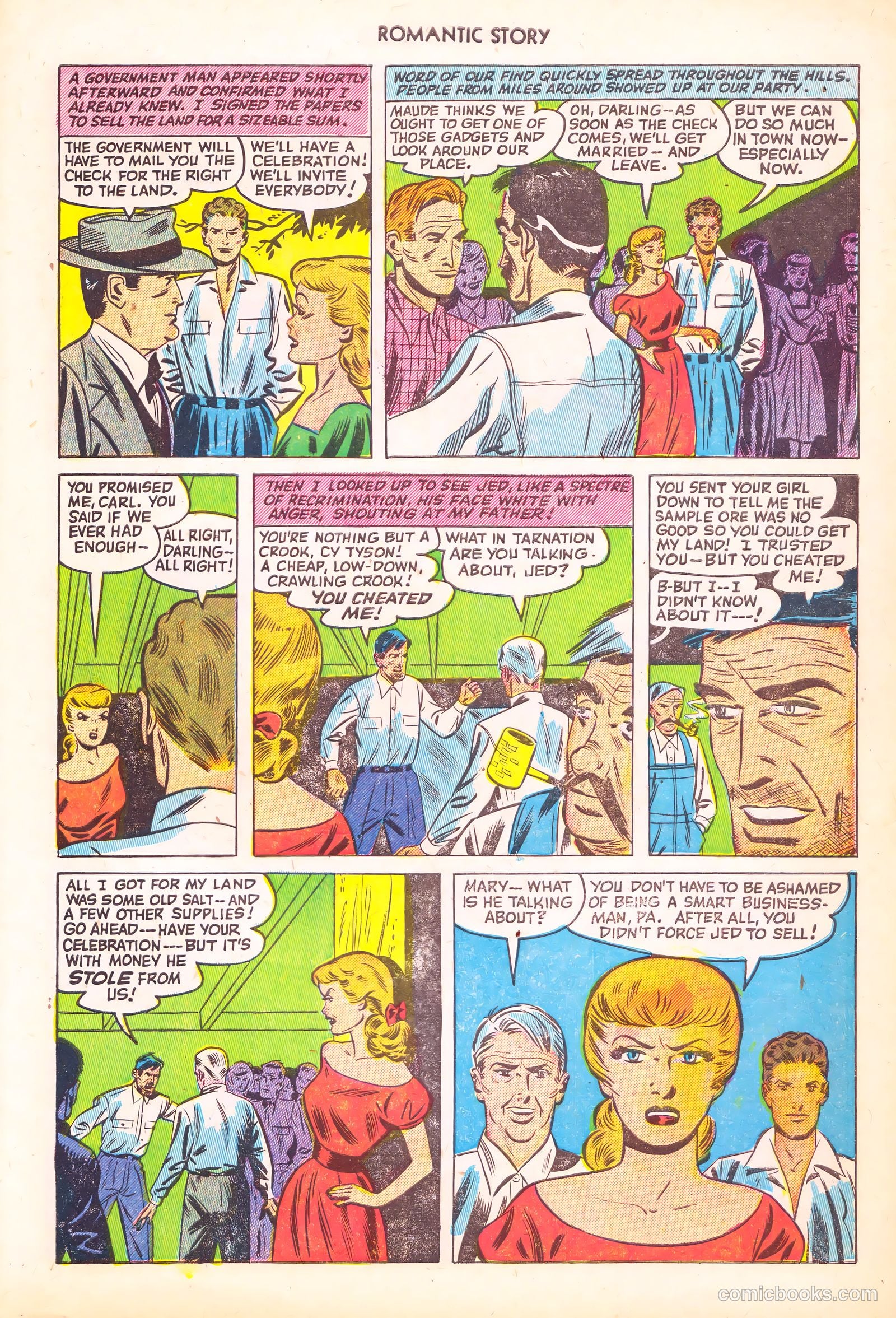Romantic Story #16 (1952) — page 31 of 36