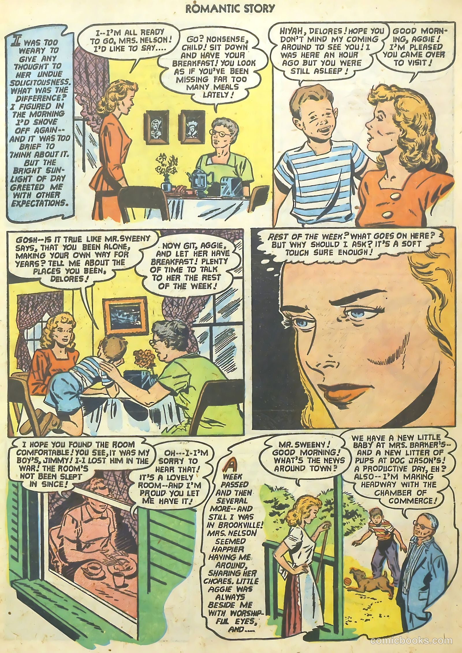 Romantic Story #17 (1952) — page 5 of 36