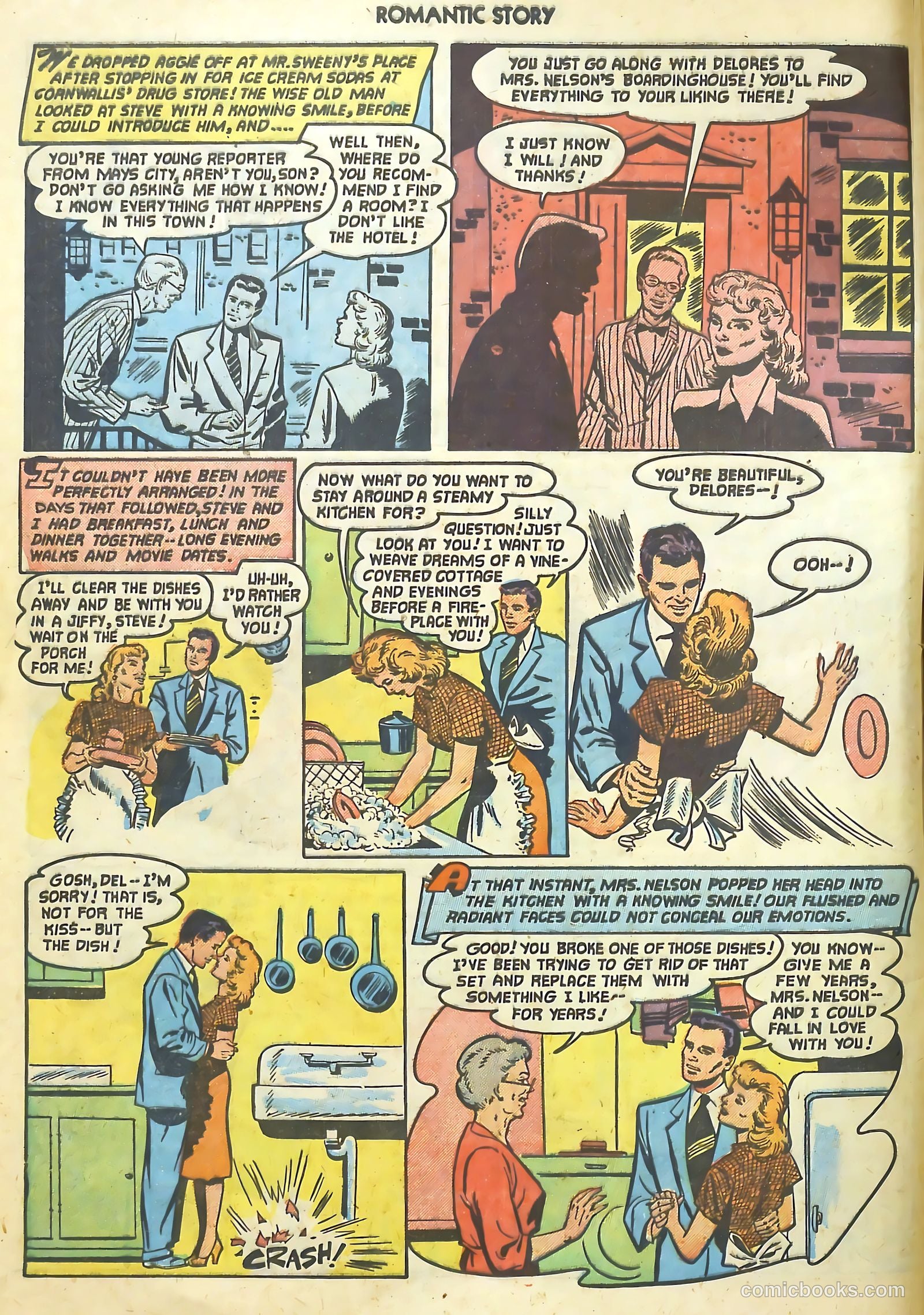 Romantic Story #17 (1952) — page 8 of 36