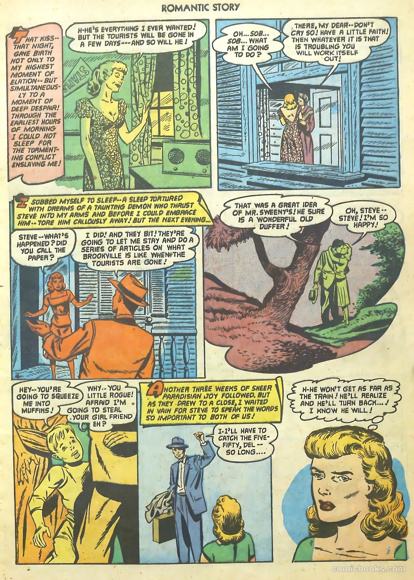 Romantic Story #17 (1952) — page 9 of 36