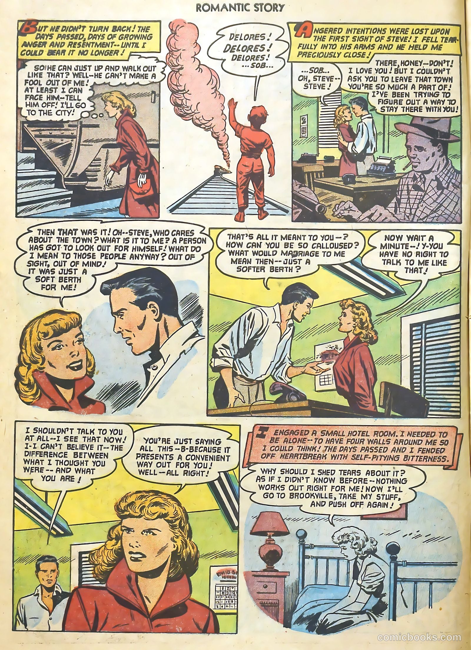 Romantic Story #17 (1952) — page 10 of 36