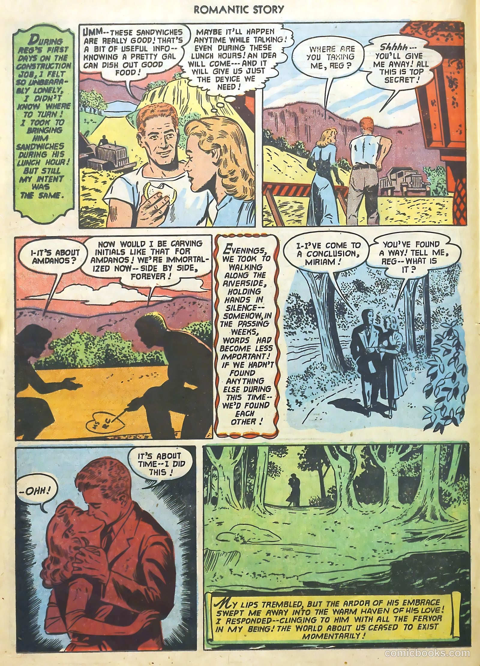 Romantic Story #17 (1952) — page 18 of 36
