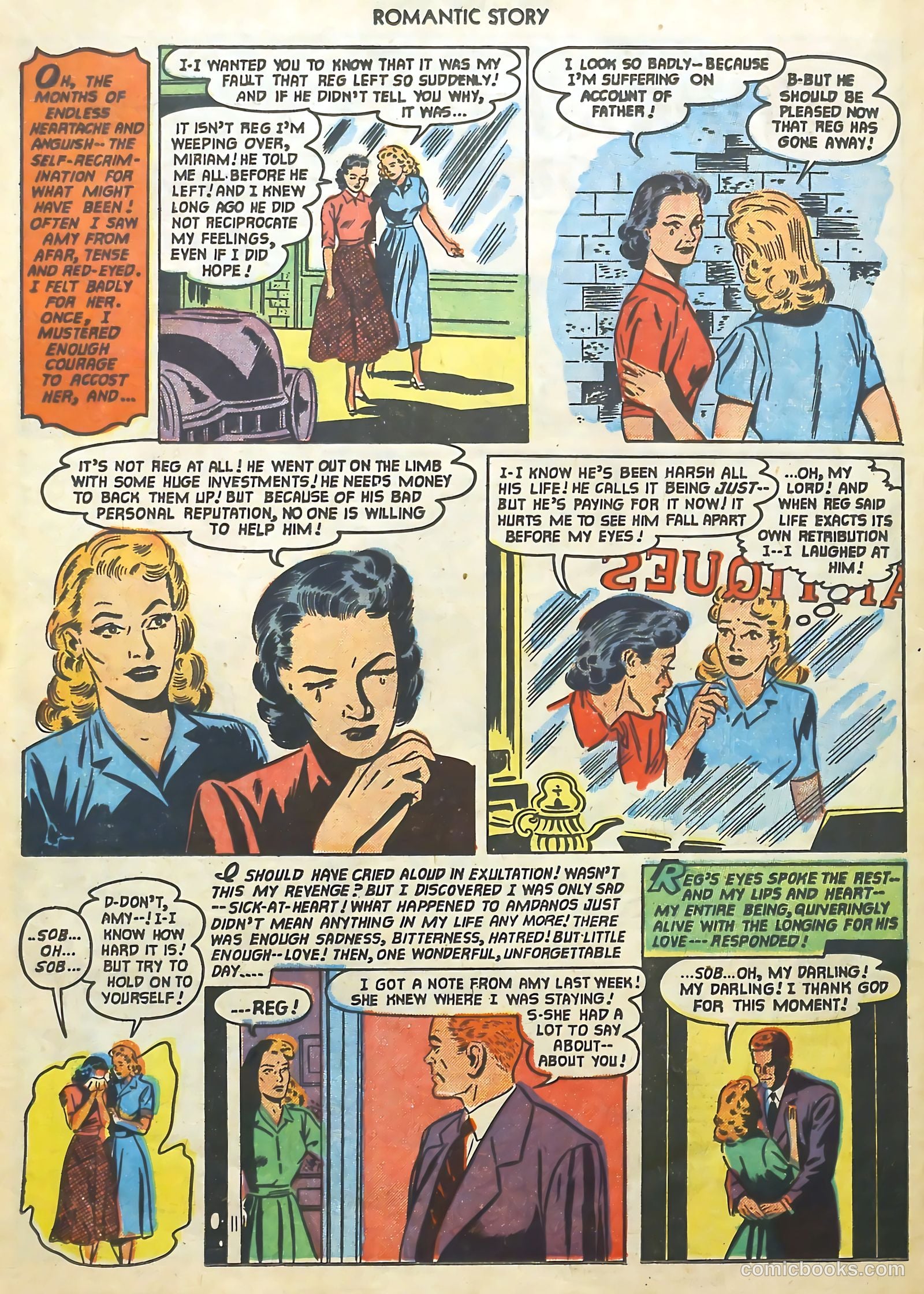 Romantic Story #17 (1952) — page 22 of 36