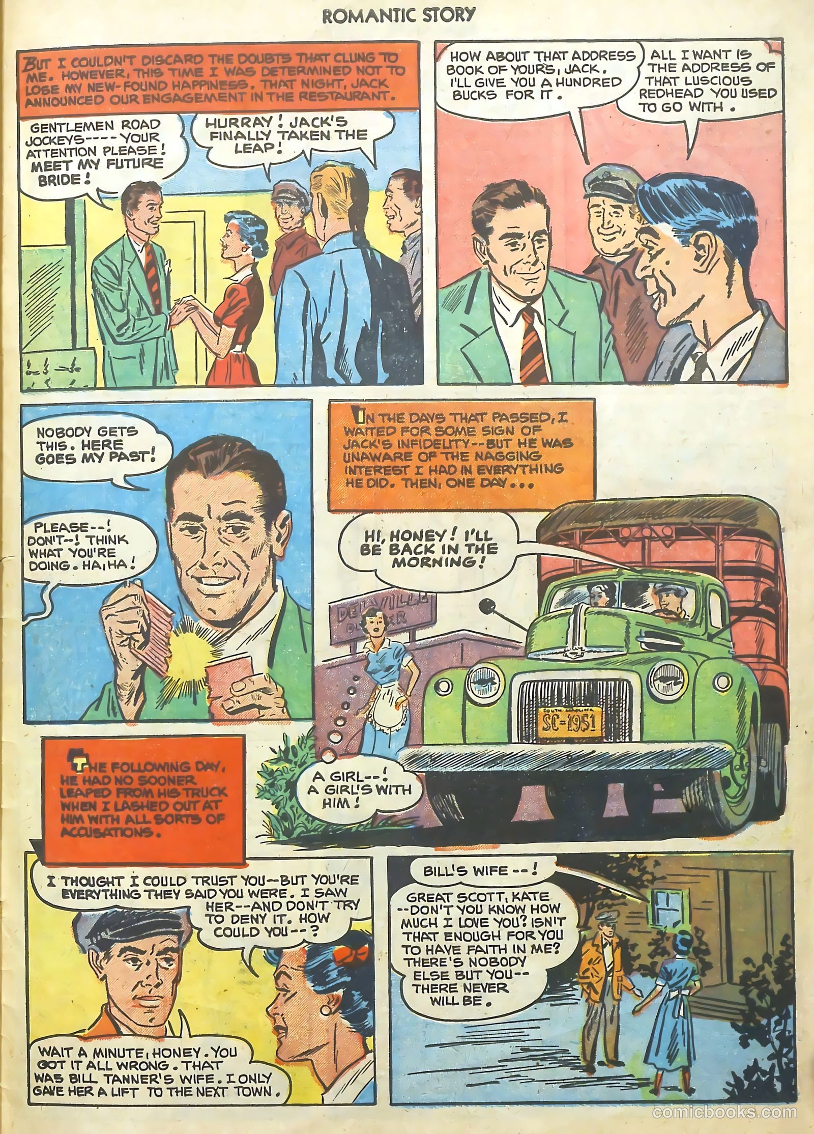Romantic Story #17 (1952) — page 31 of 36