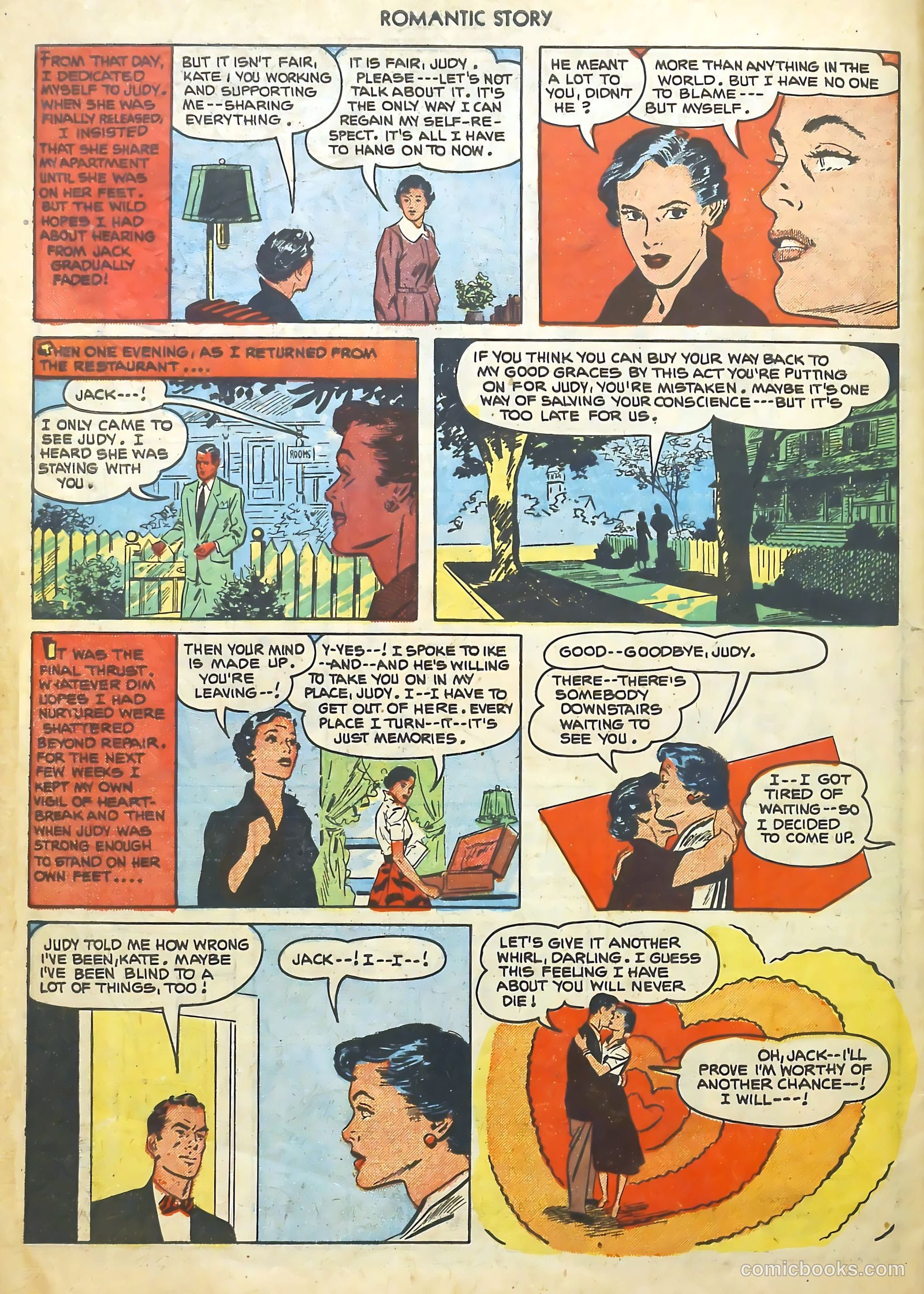 Romantic Story #17 (1952) — page 34 of 36