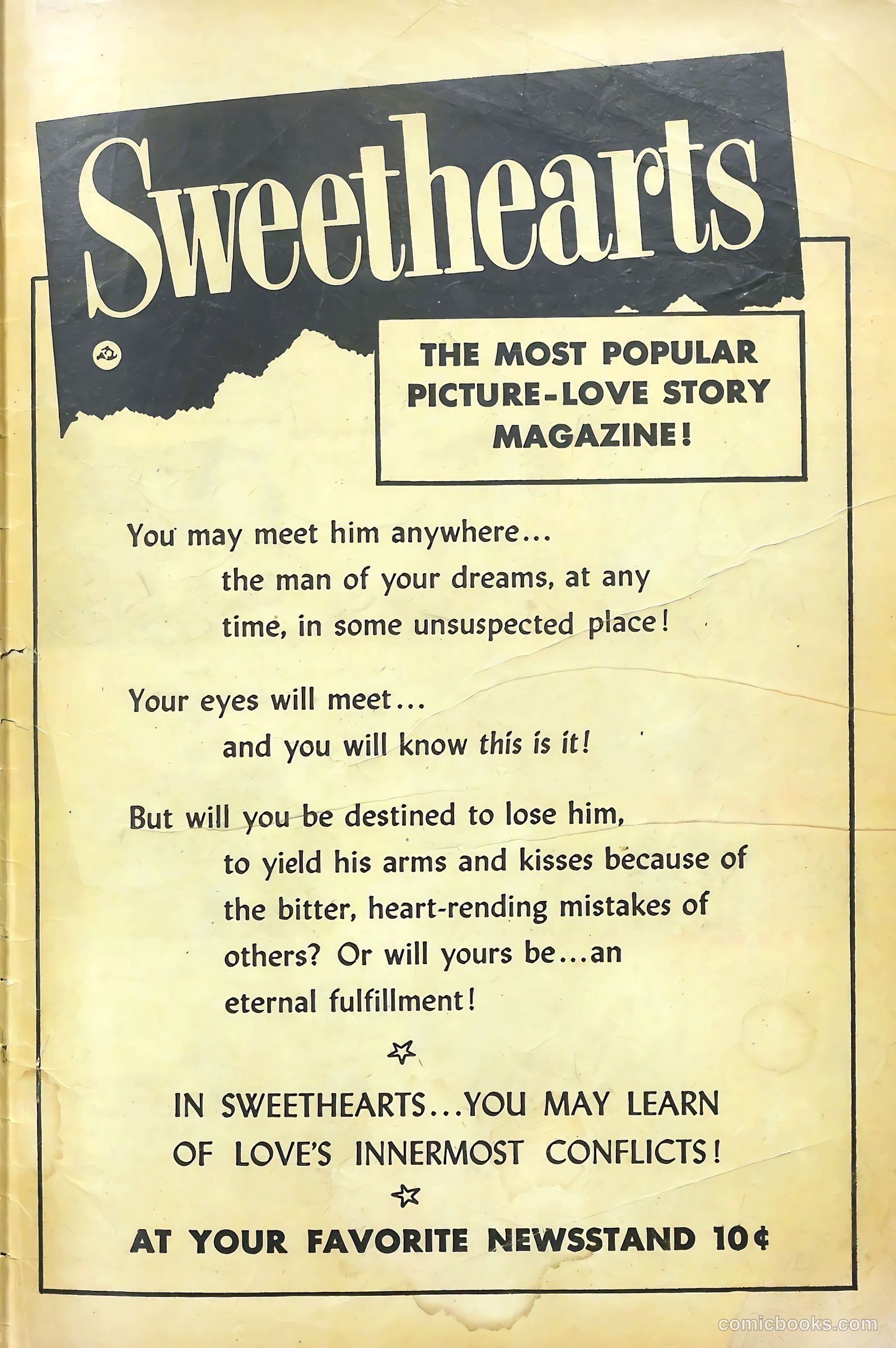 Romantic Story #17 (1952) — page 35 of 36