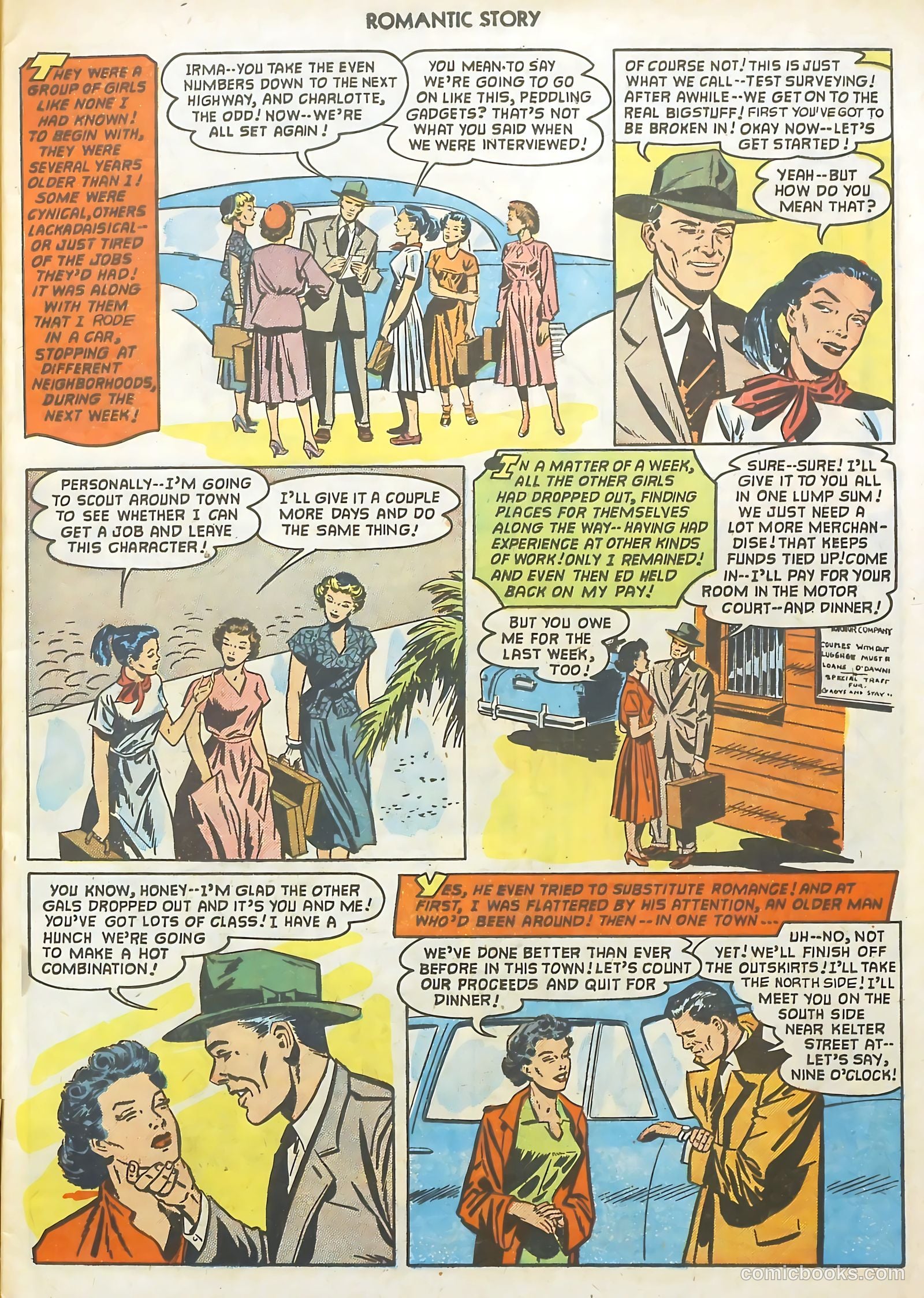 Romantic Story #18 (1952) — page 5 of 36