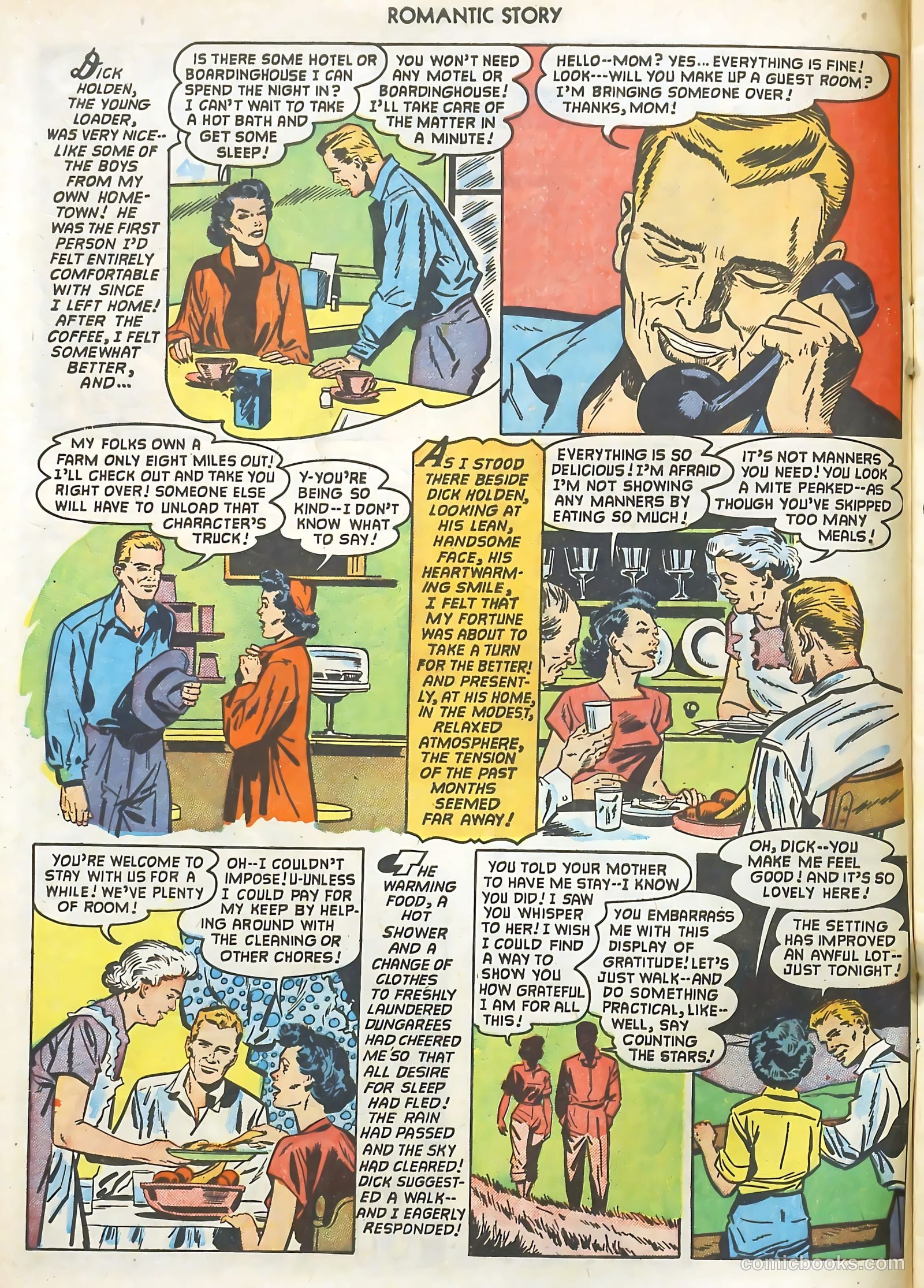 Romantic Story #18 (1952) — page 8 of 36