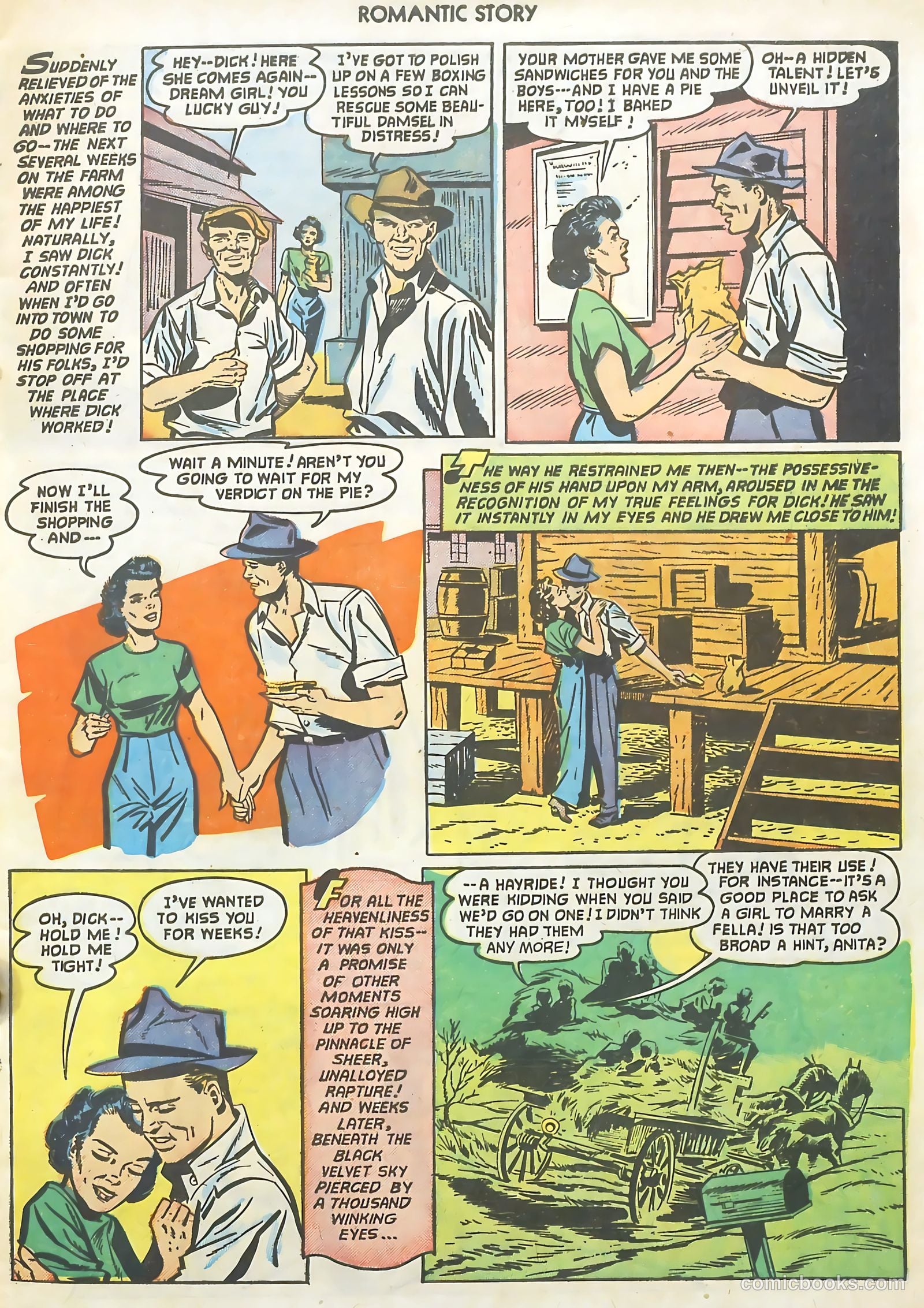 Romantic Story #18 (1952) — page 9 of 36