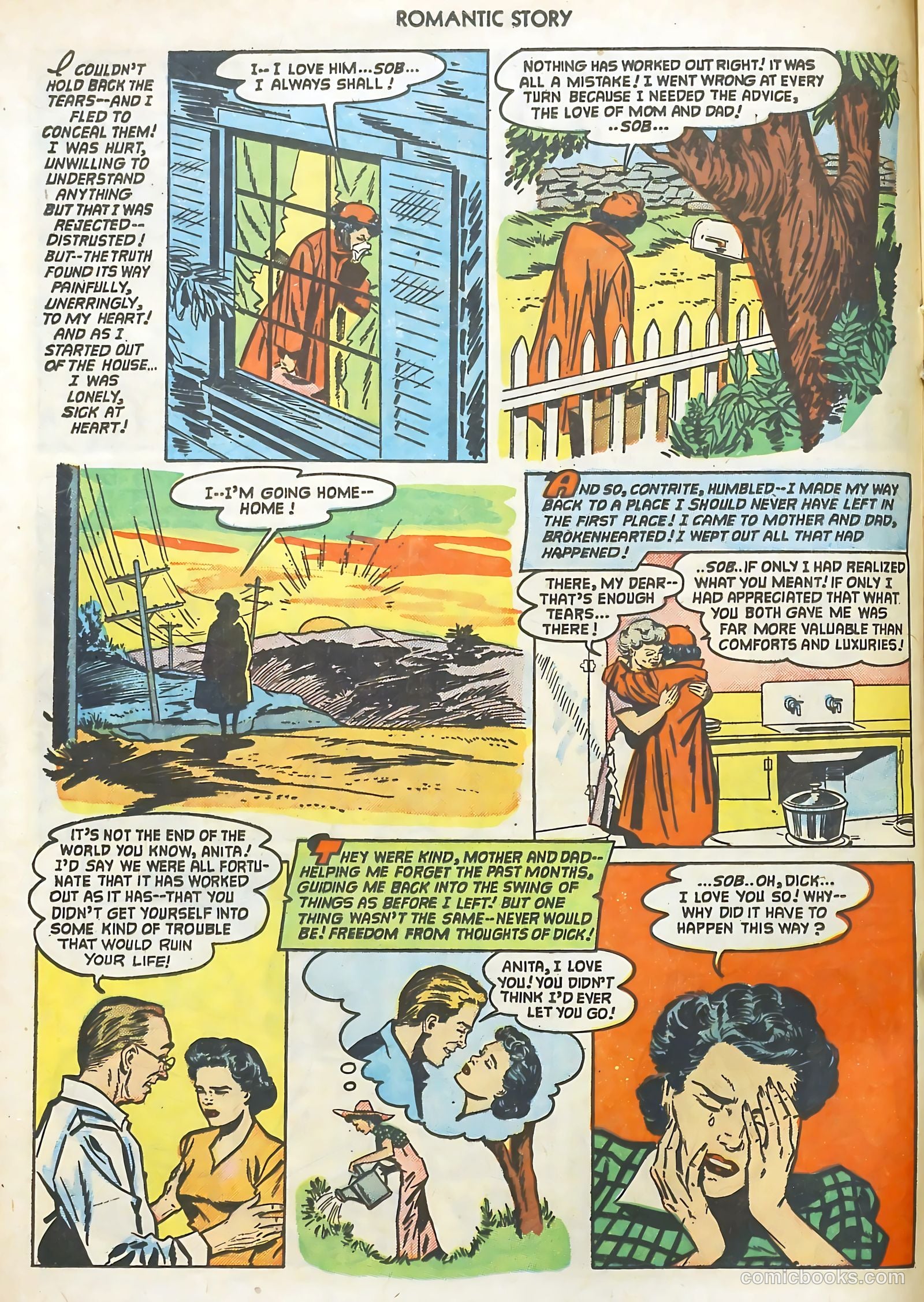 Romantic Story #18 (1952) — page 12 of 36