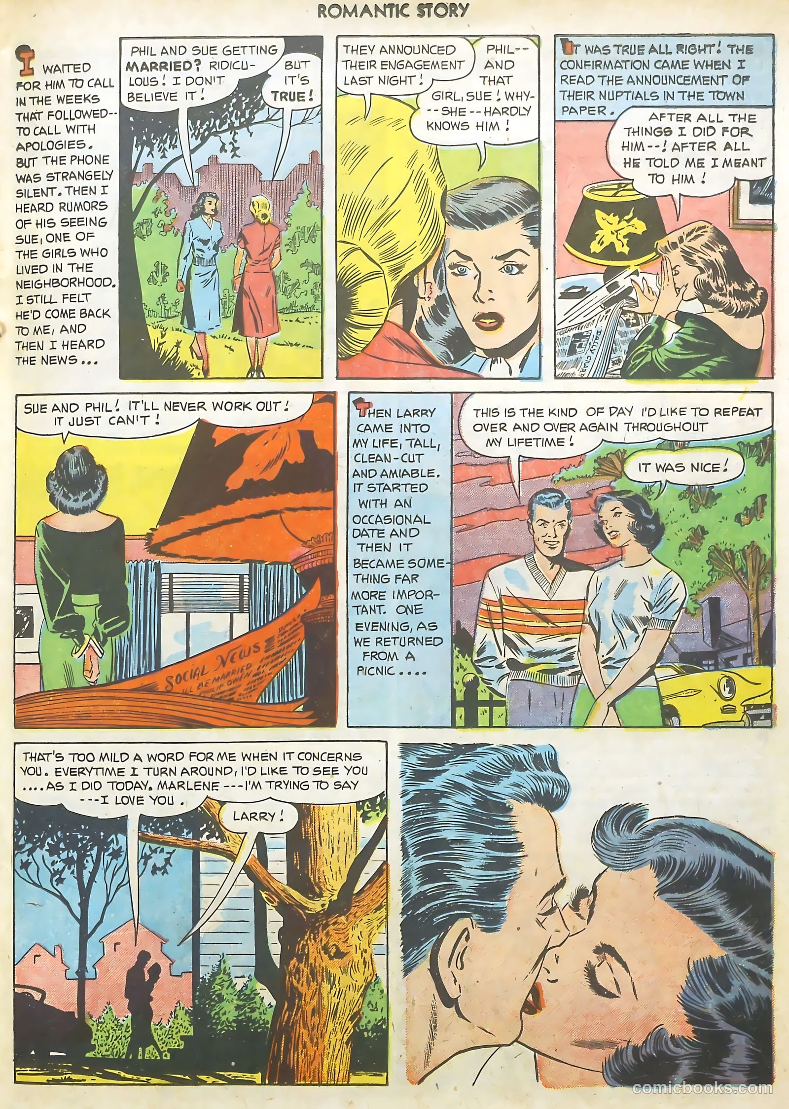 Romantic Story #18 (1952) — page 15 of 36