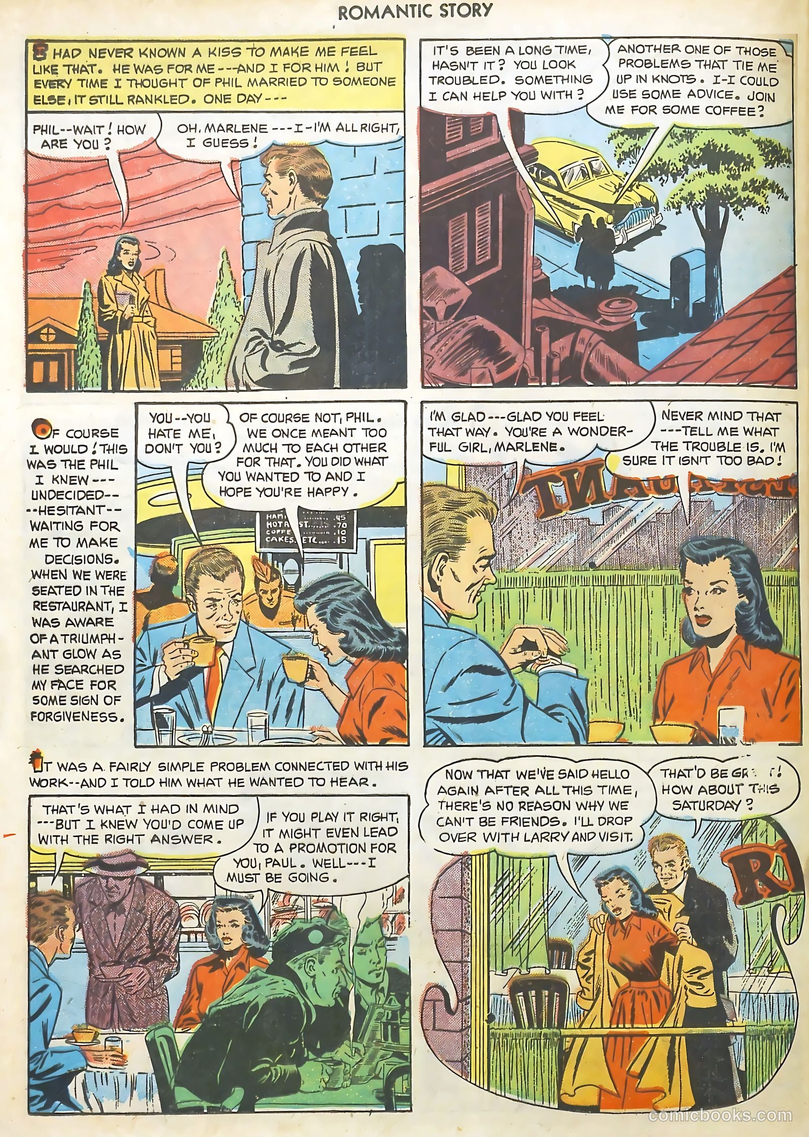 Romantic Story #18 (1952) — page 16 of 36