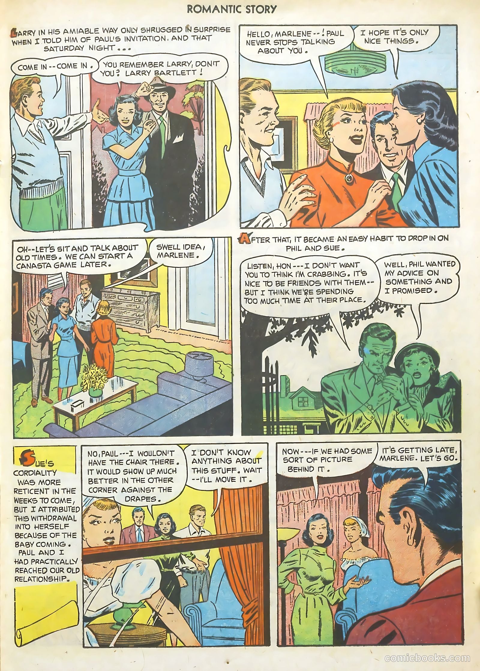 Romantic Story #18 (1952) — page 17 of 36