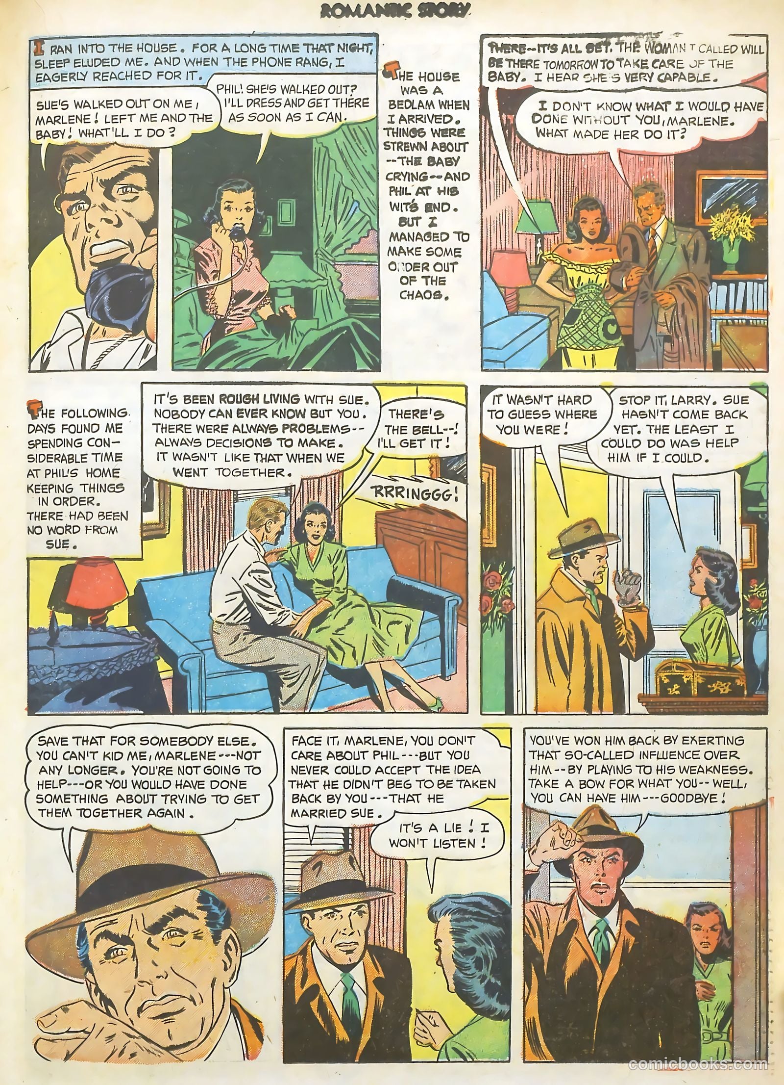 Romantic Story #18 (1952) — page 21 of 36