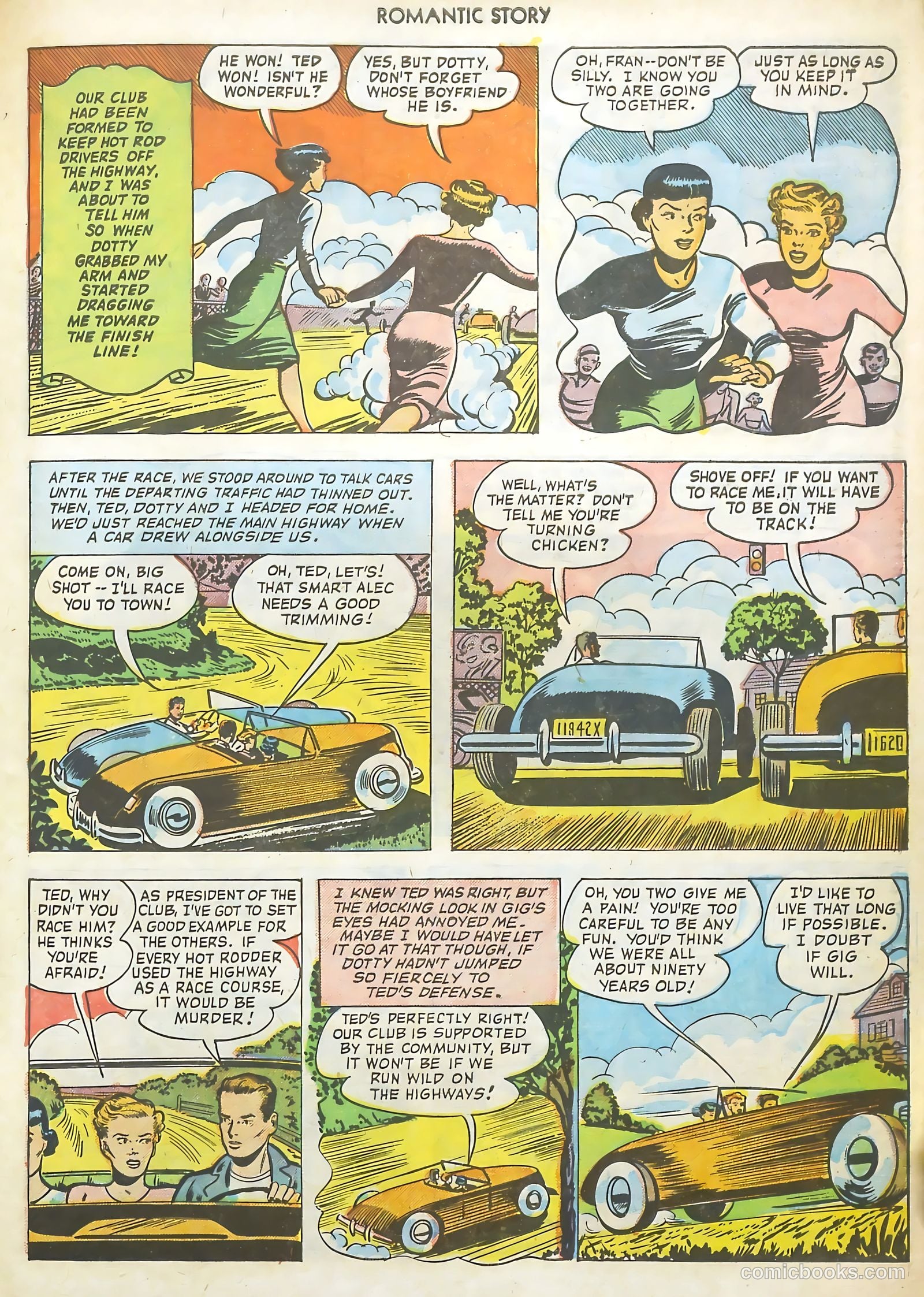 Romantic Story #18 (1952) — page 27 of 36