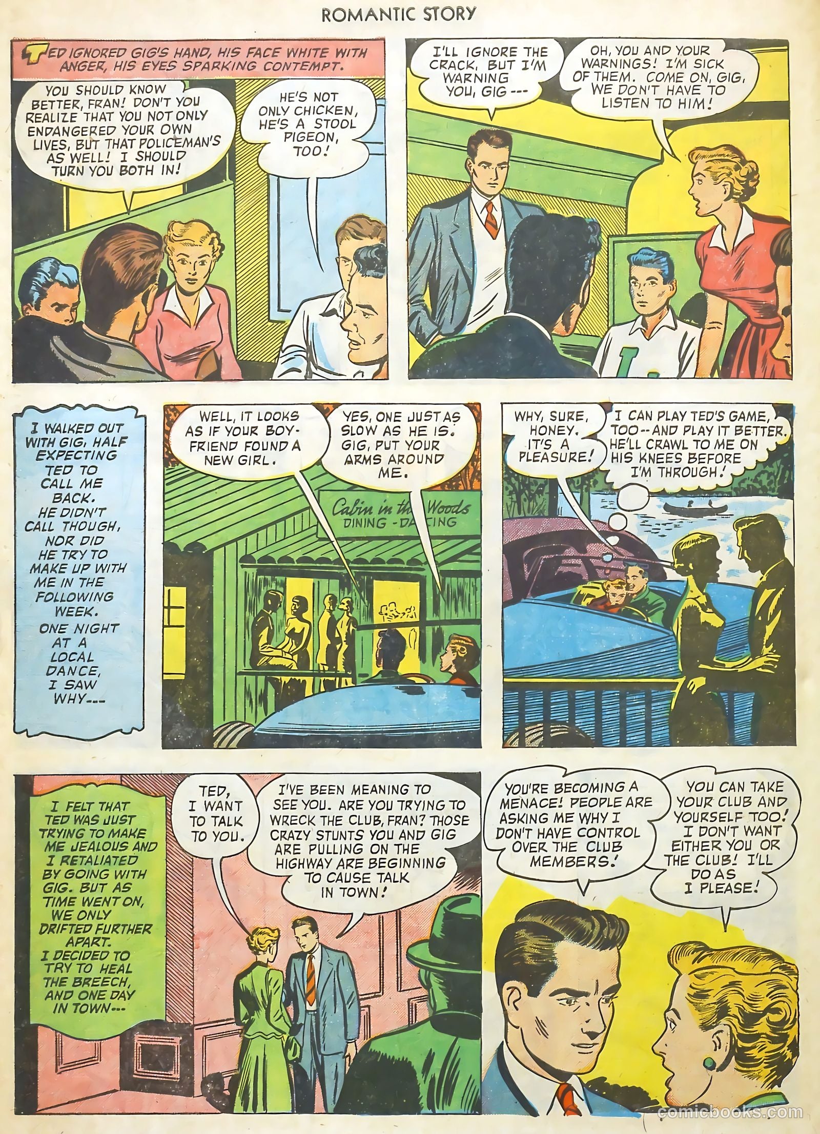 Romantic Story #18 (1952) — page 30 of 36