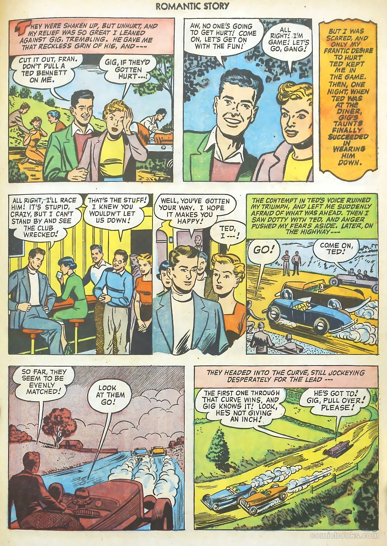 Romantic Story #18 (1952) — page 33 of 36