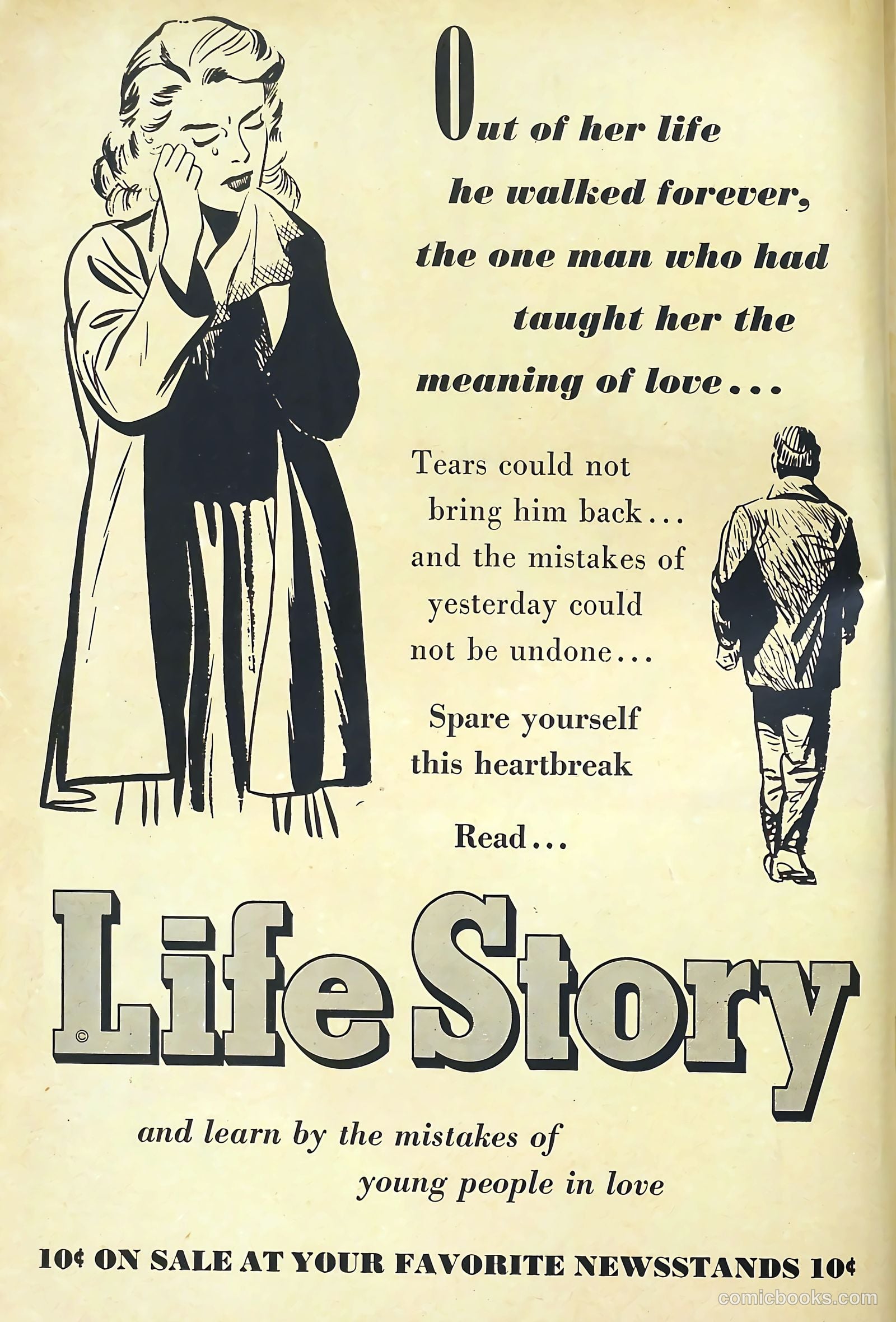 Romantic Story #19 (1952) — page 2 of 36