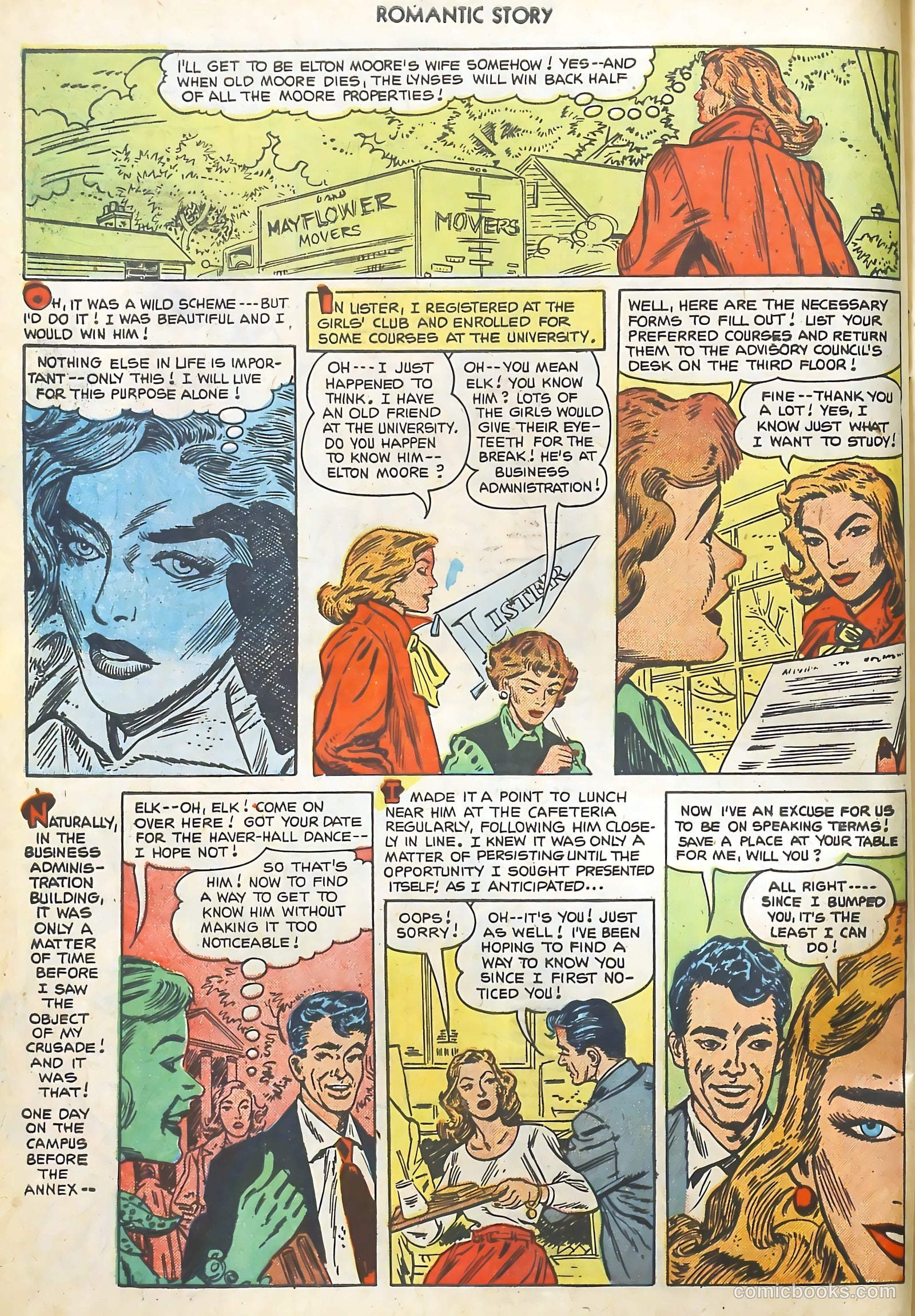 Romantic Story #19 (1952) — page 6 of 36