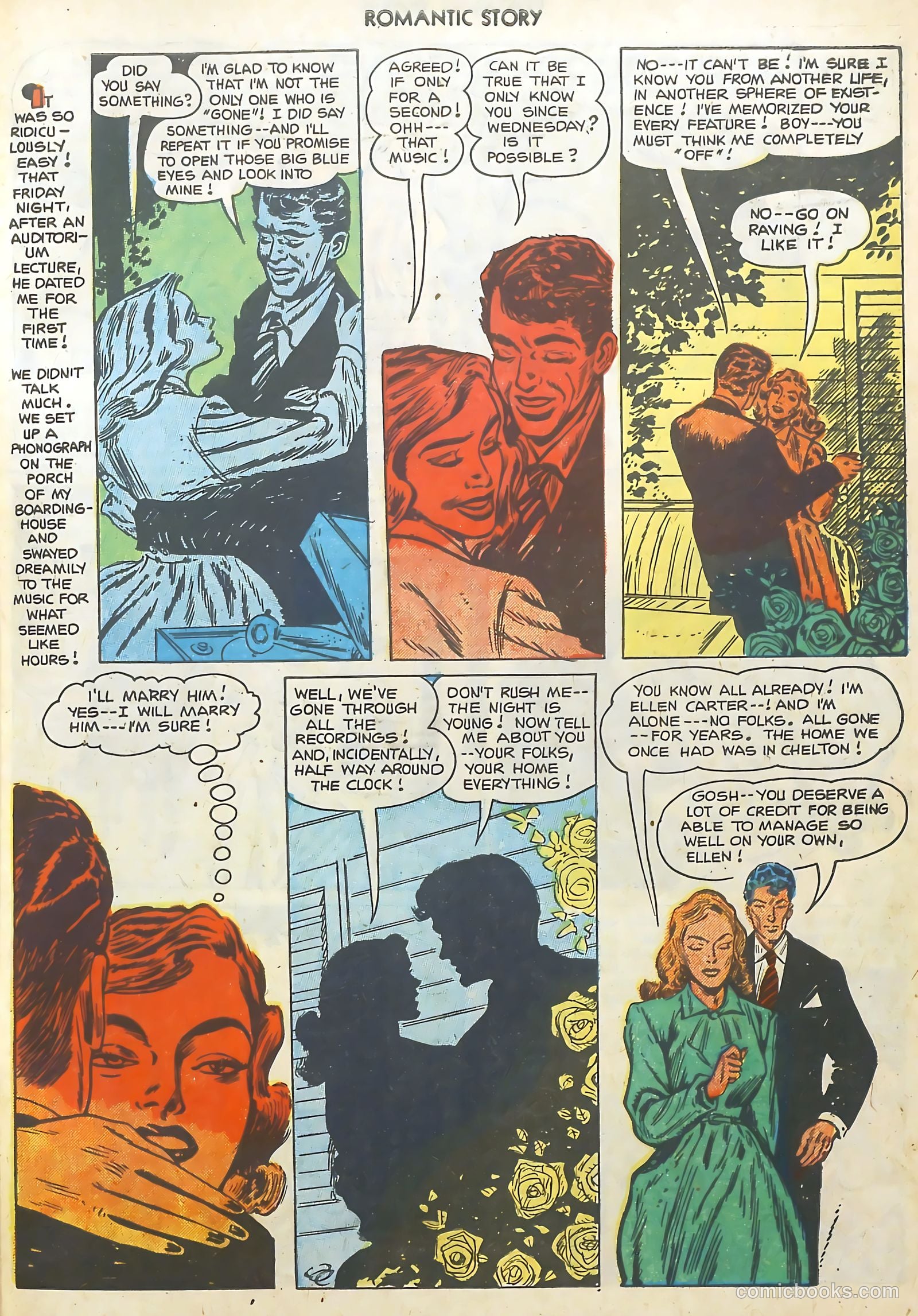 Romantic Story #19 (1952) — page 7 of 36