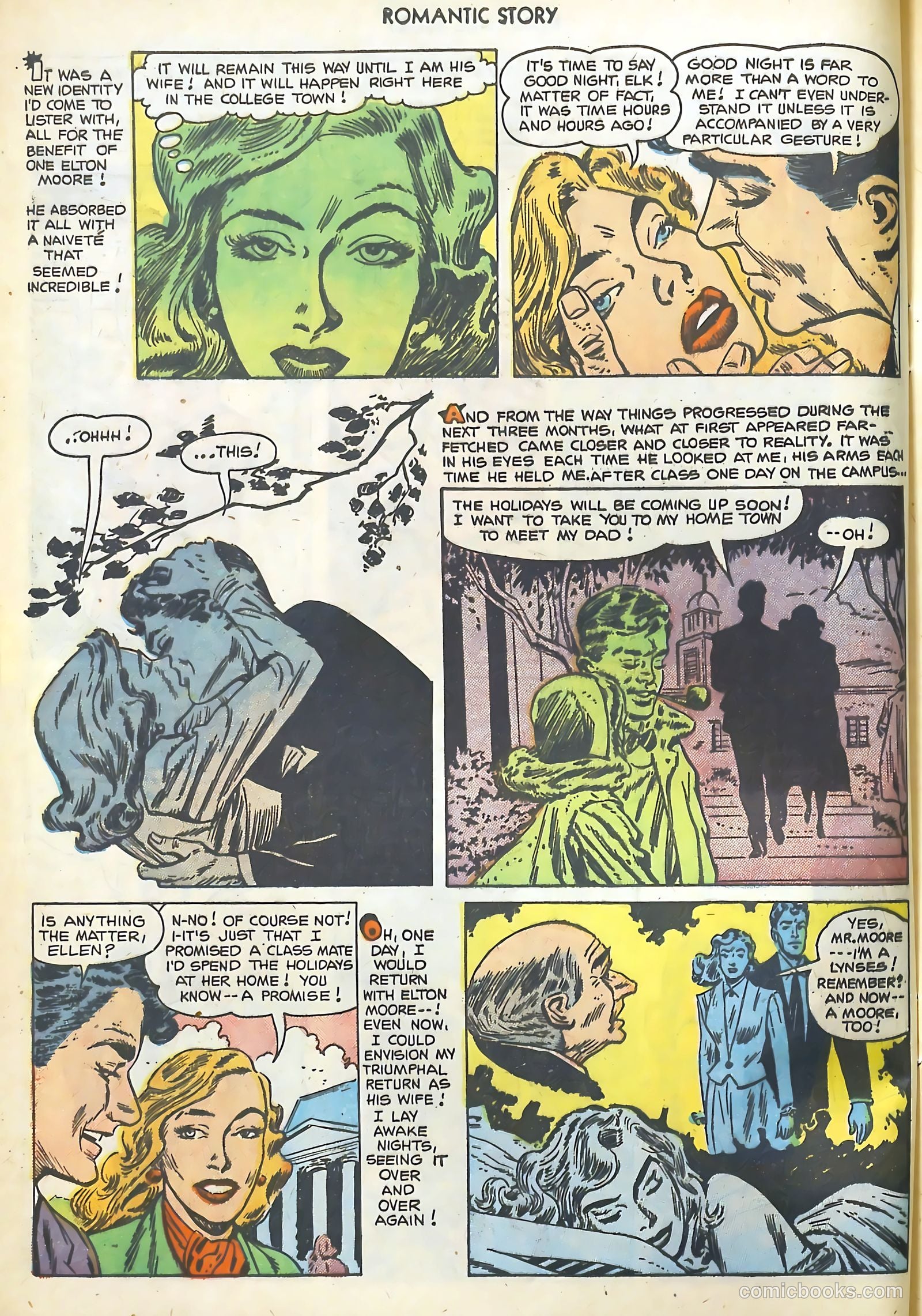 Romantic Story #19 (1952) — page 8 of 36