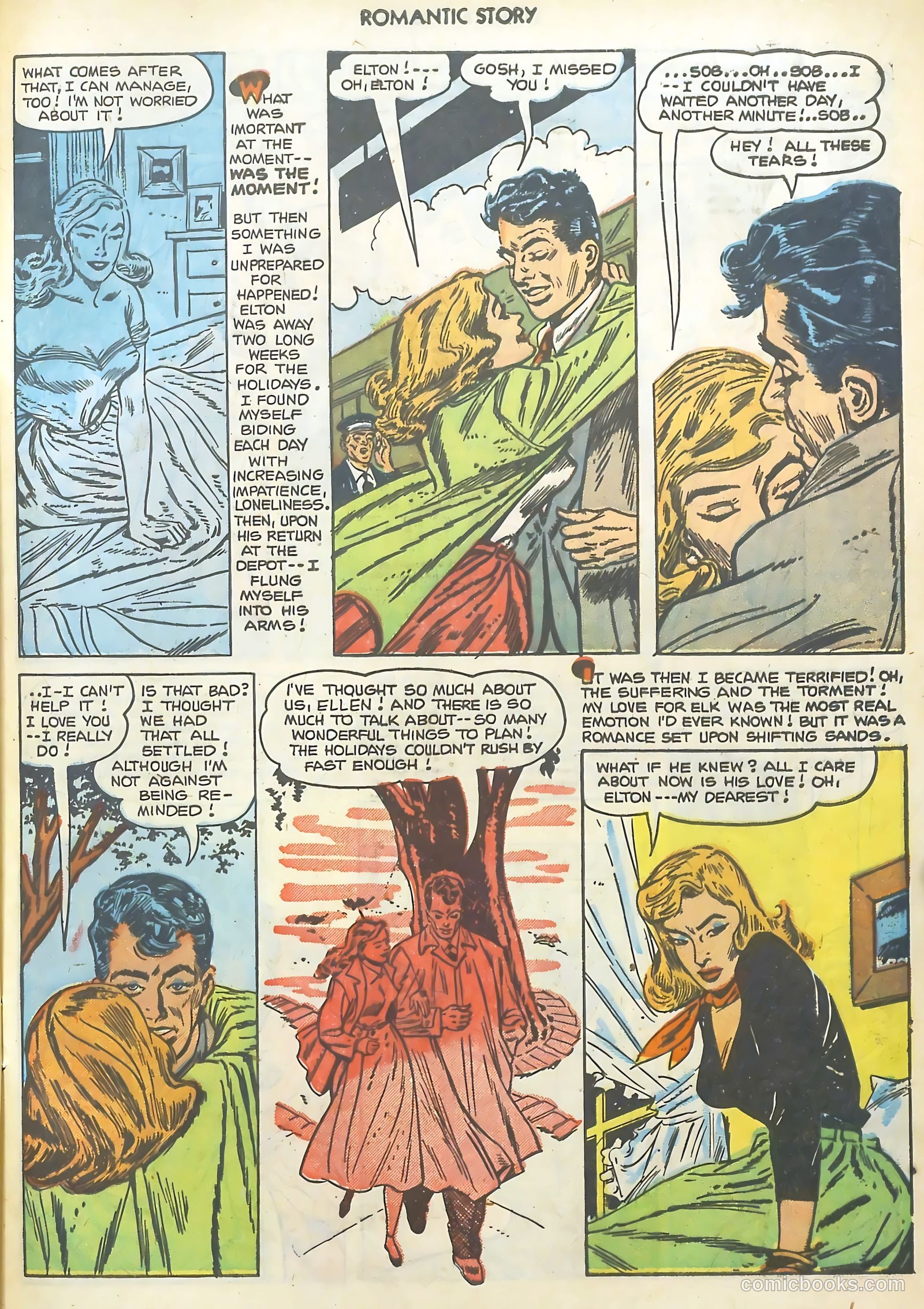 Romantic Story #19 (1952) — page 9 of 36