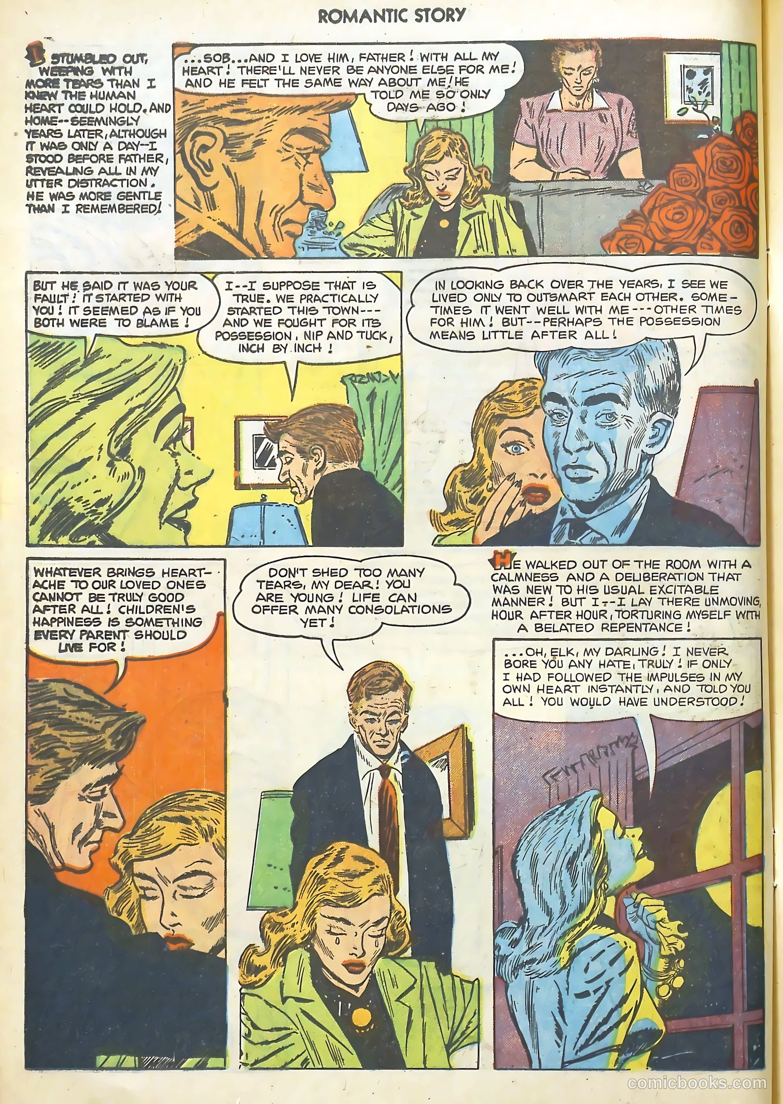Romantic Story #19 (1952) — page 12 of 36