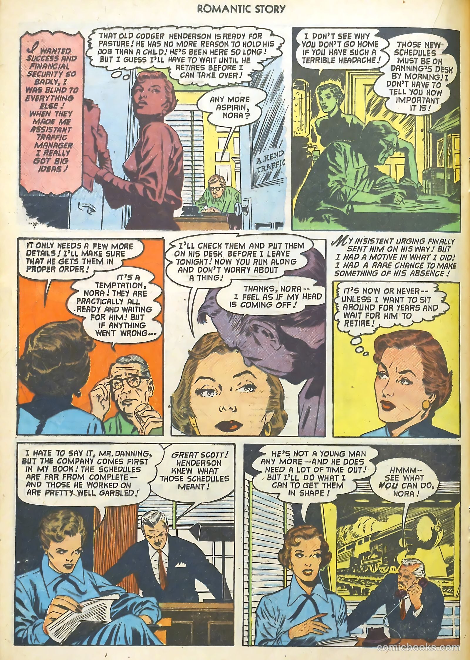 Romantic Story #19 (1952) — page 16 of 36