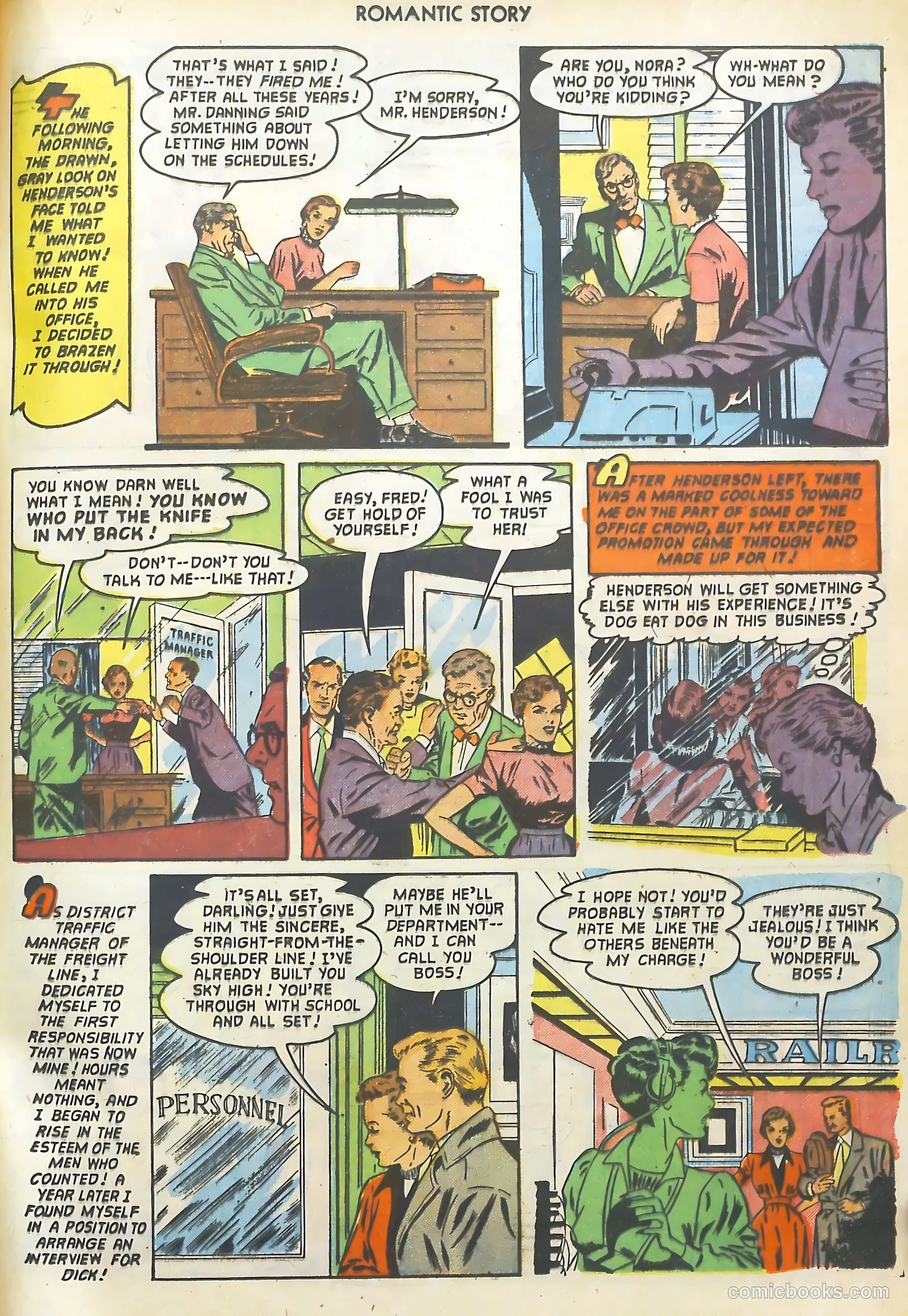 Romantic Story #19 (1952) — page 17 of 36