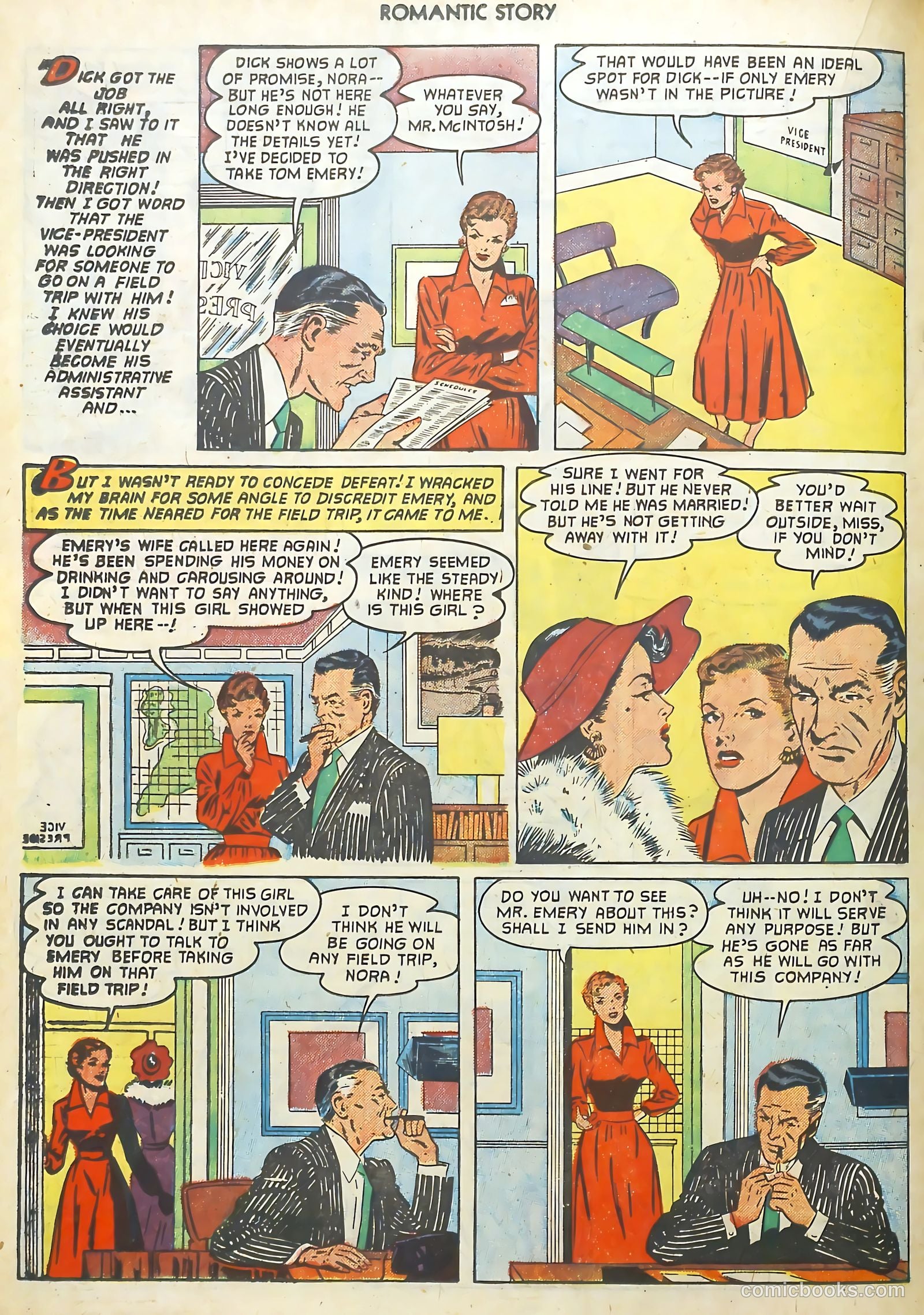 Romantic Story #19 (1952) — page 18 of 36
