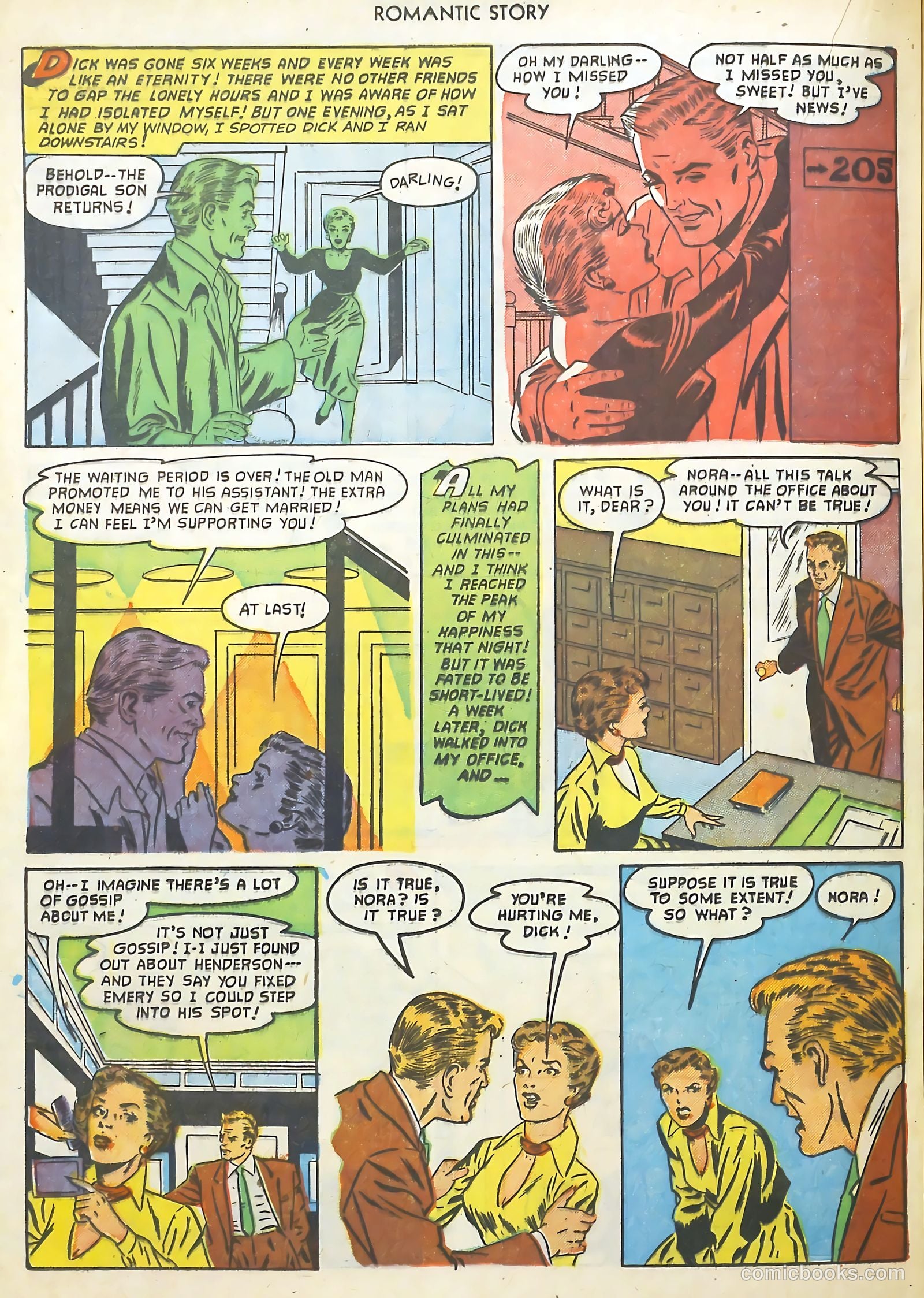 Romantic Story #19 (1952) — page 20 of 36