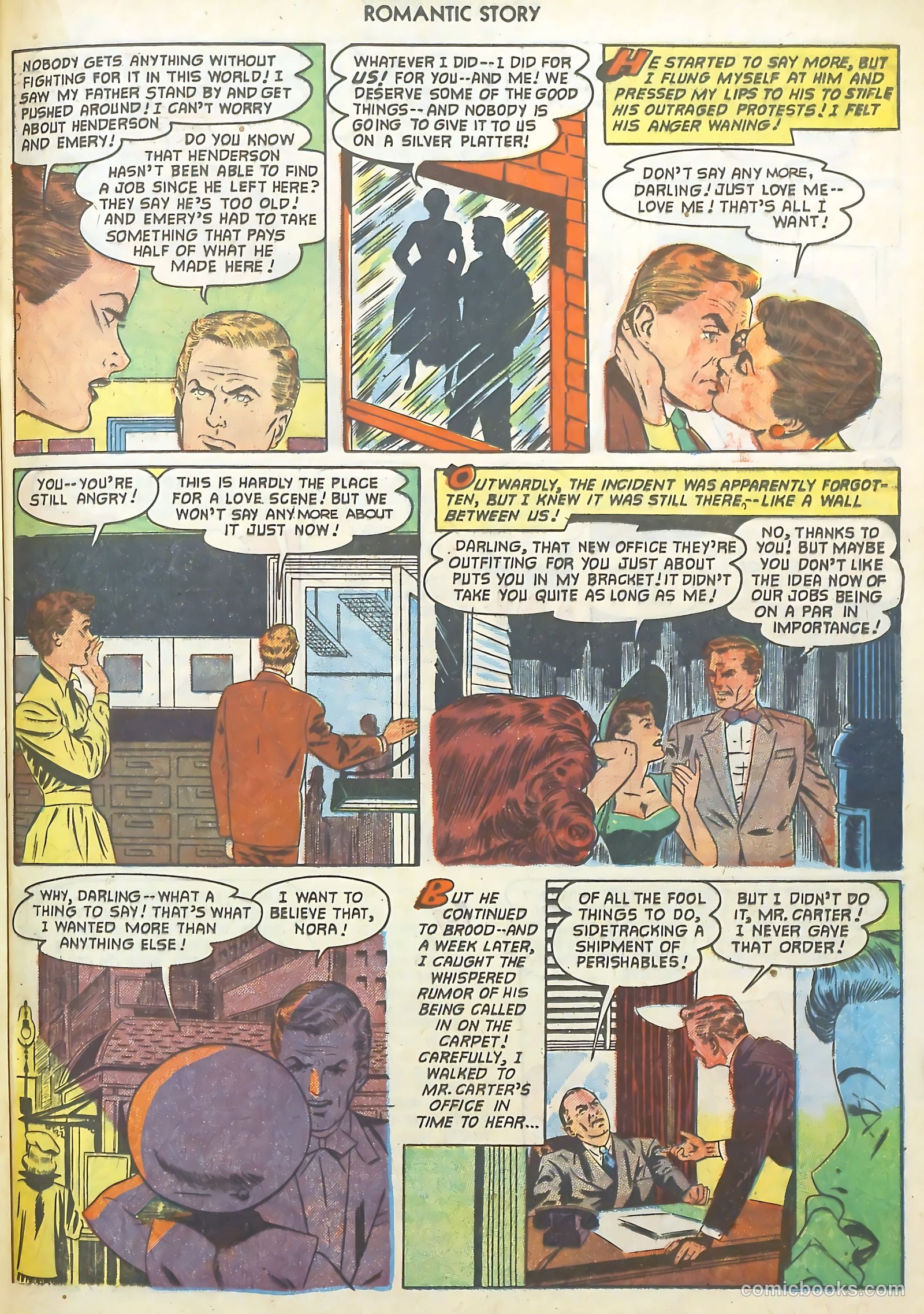 Romantic Story #19 (1952) — page 21 of 36