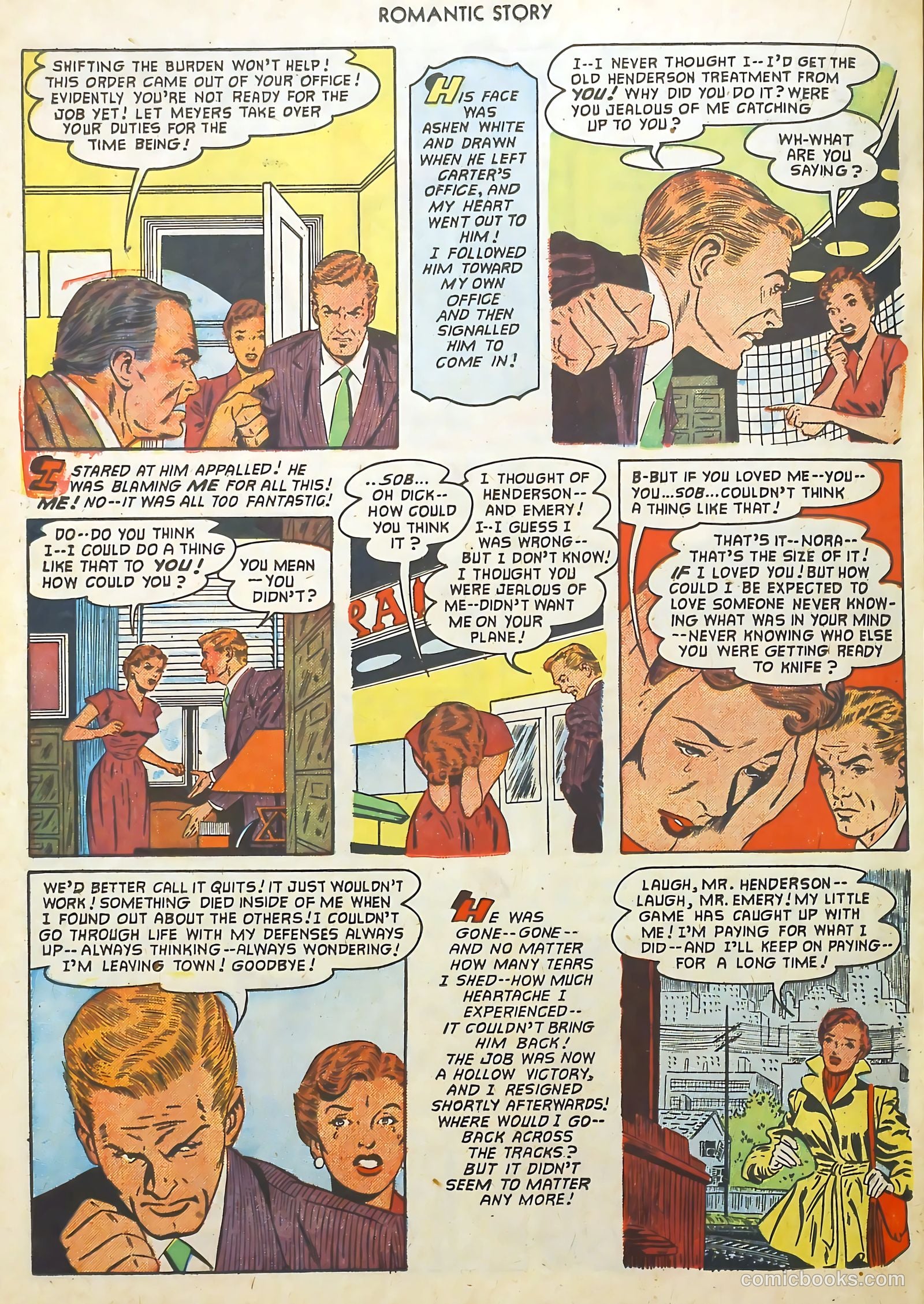 Romantic Story #19 (1952) — page 22 of 36