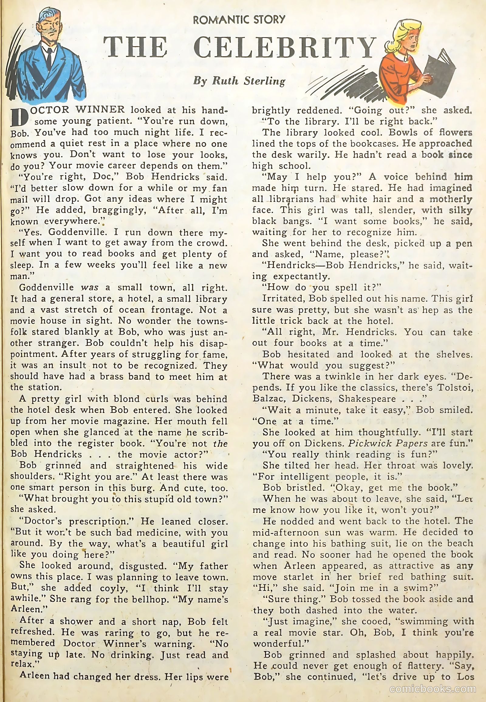 Romantic Story #19 (1952) — page 23 of 36