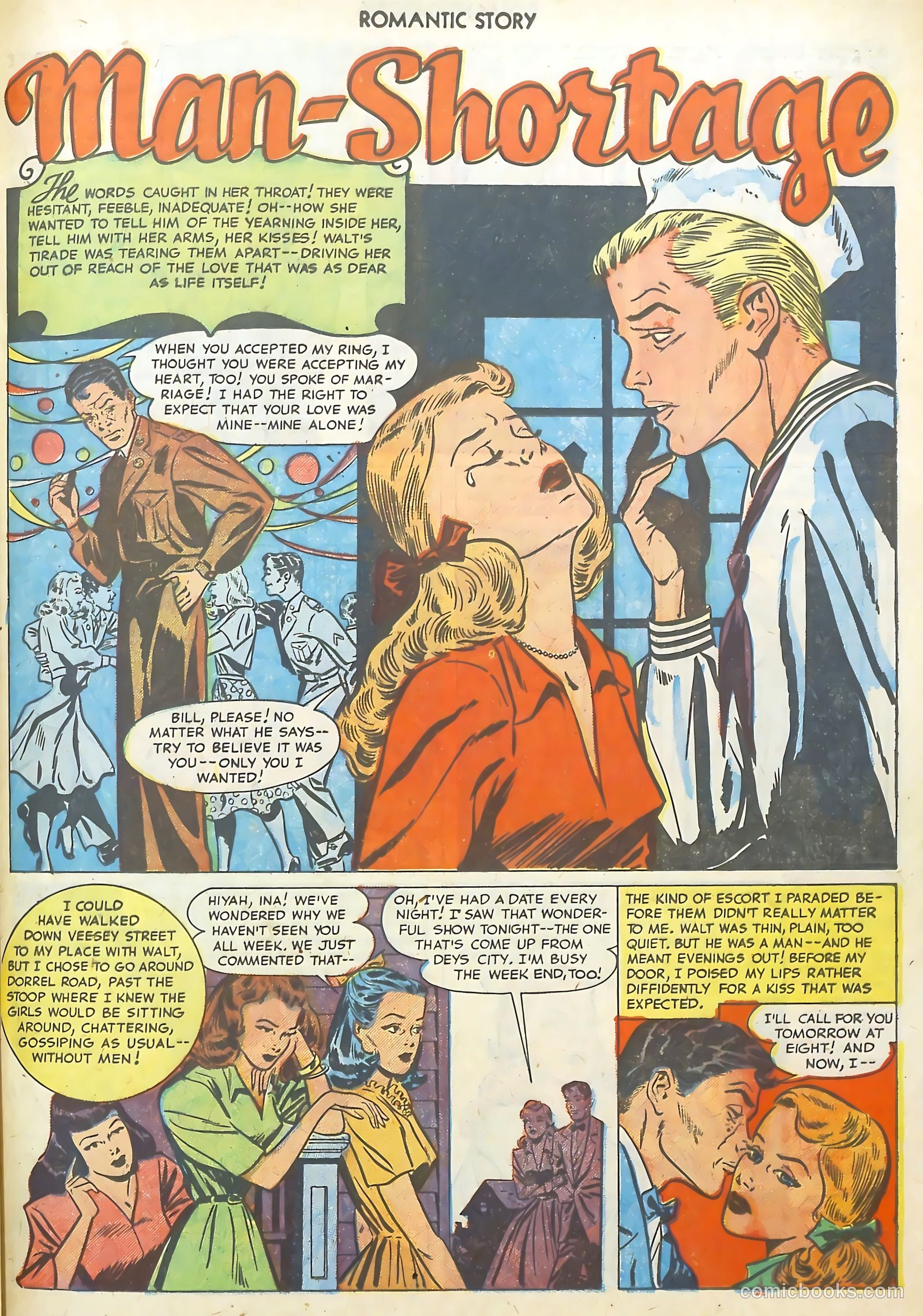 Romantic Story #19 (1952) — page 25 of 36