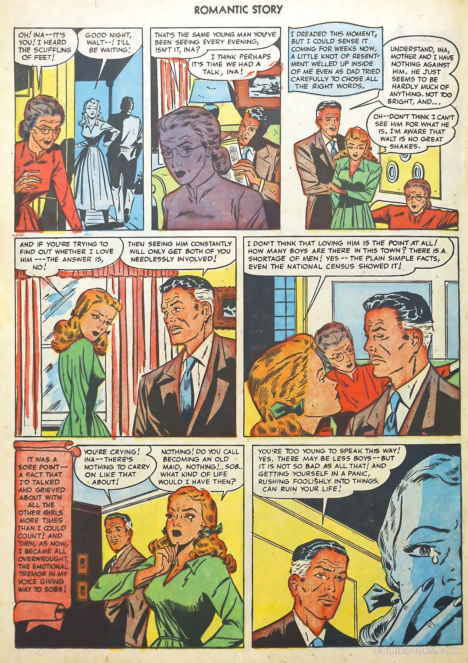 Romantic Story #19 (1952) — page 26 of 36