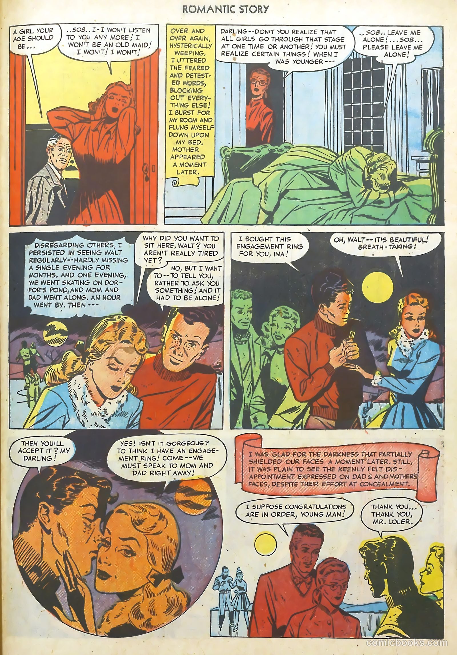 Romantic Story #19 (1952) — page 27 of 36